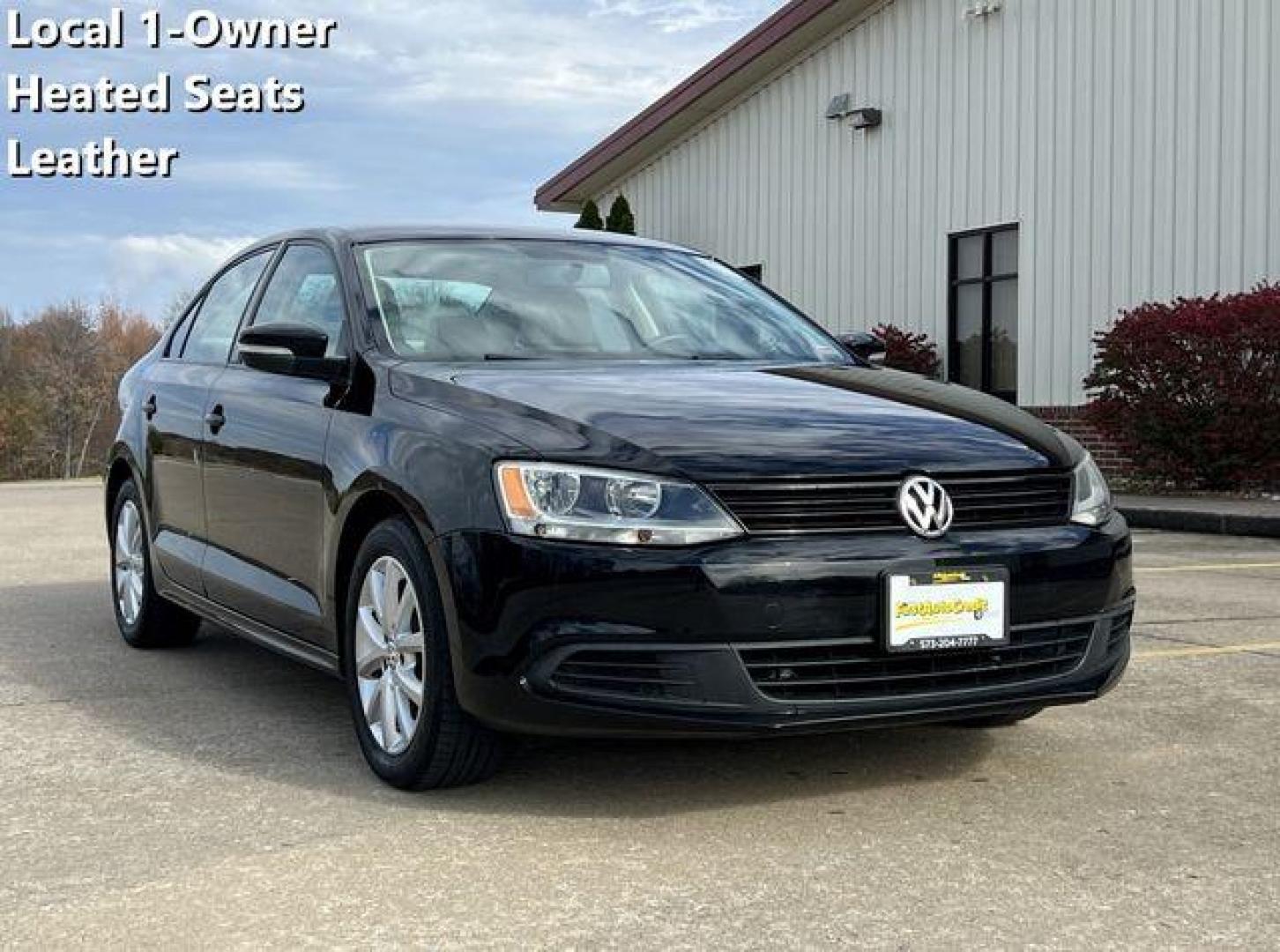 2012 BLACK /Tan VOLKSWAGEN JETTA SE (3VWDX7AJ9CM) with an 2.5L engine, Automatic transmission, located at 2990 Old Orchard Rd., Jackson, MO, 63755, 37.354214, -89.612106 - Photo#0