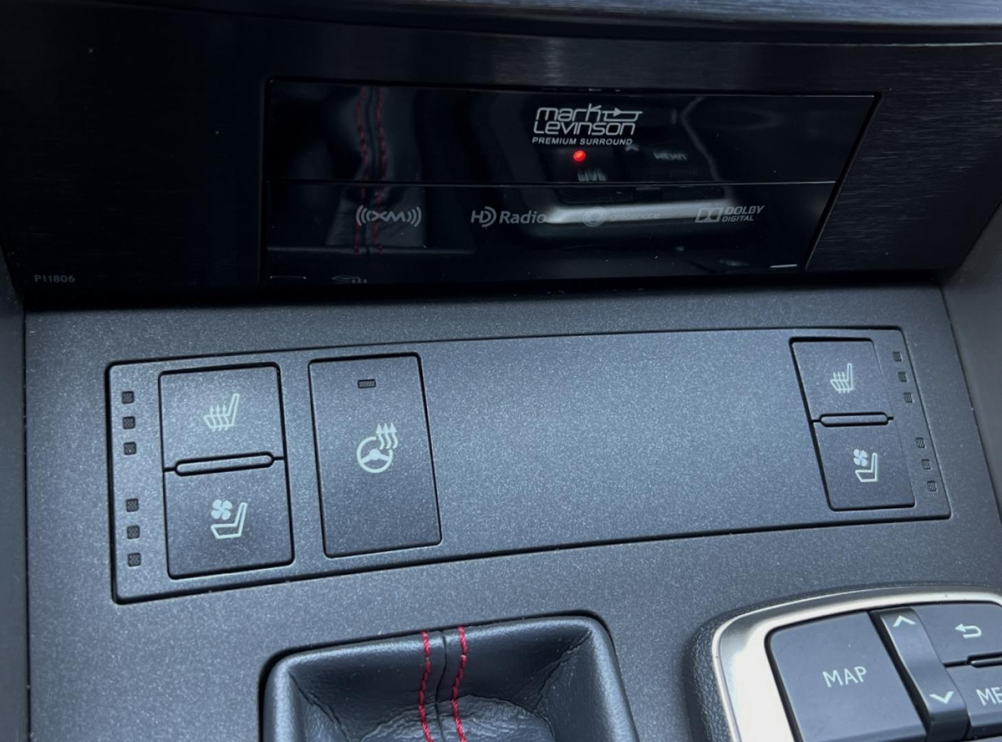 2018 BLACK /Red Leather LEXUS IS 350 (JTHCZ1D22J5) with an 3.5L V6 engine, Automatic transmission, located at 506 S. Kingshighway, Cape Girardeau, MO, 63703, (573) 235-5000, 37.294991, -89.553635 - 2018 Lexus IS 350 112xxx miles All Wheel Drive 3.5L V6 Automatic Leather New Tires Navigation Backup Camera Power/Heated/Cooled Seats Heated Steering Wheel Sunroof Cruise Power Windows/Locks/Mirrors We have financing available and we accept trades! Fill out a credit application on our - Photo#4