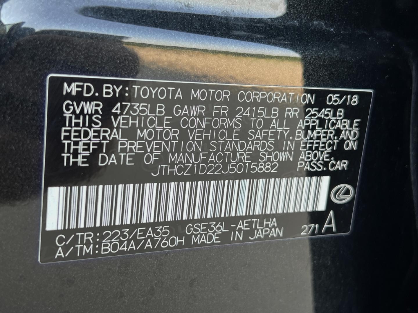 2018 BLACK /Red Leather LEXUS IS 350 (JTHCZ1D22J5) with an 3.5L V6 engine, Automatic transmission, located at 506 S. Kingshighway, Cape Girardeau, MO, 63703, (573) 235-5000, 37.294991, -89.553635 - 2018 Lexus IS 350 112xxx miles All Wheel Drive 3.5L V6 Automatic Leather New Tires Navigation Backup Camera Power/Heated/Cooled Seats Heated Steering Wheel Sunroof Cruise Power Windows/Locks/Mirrors We have financing available and we accept trades! Fill out a credit application on our - Photo#46