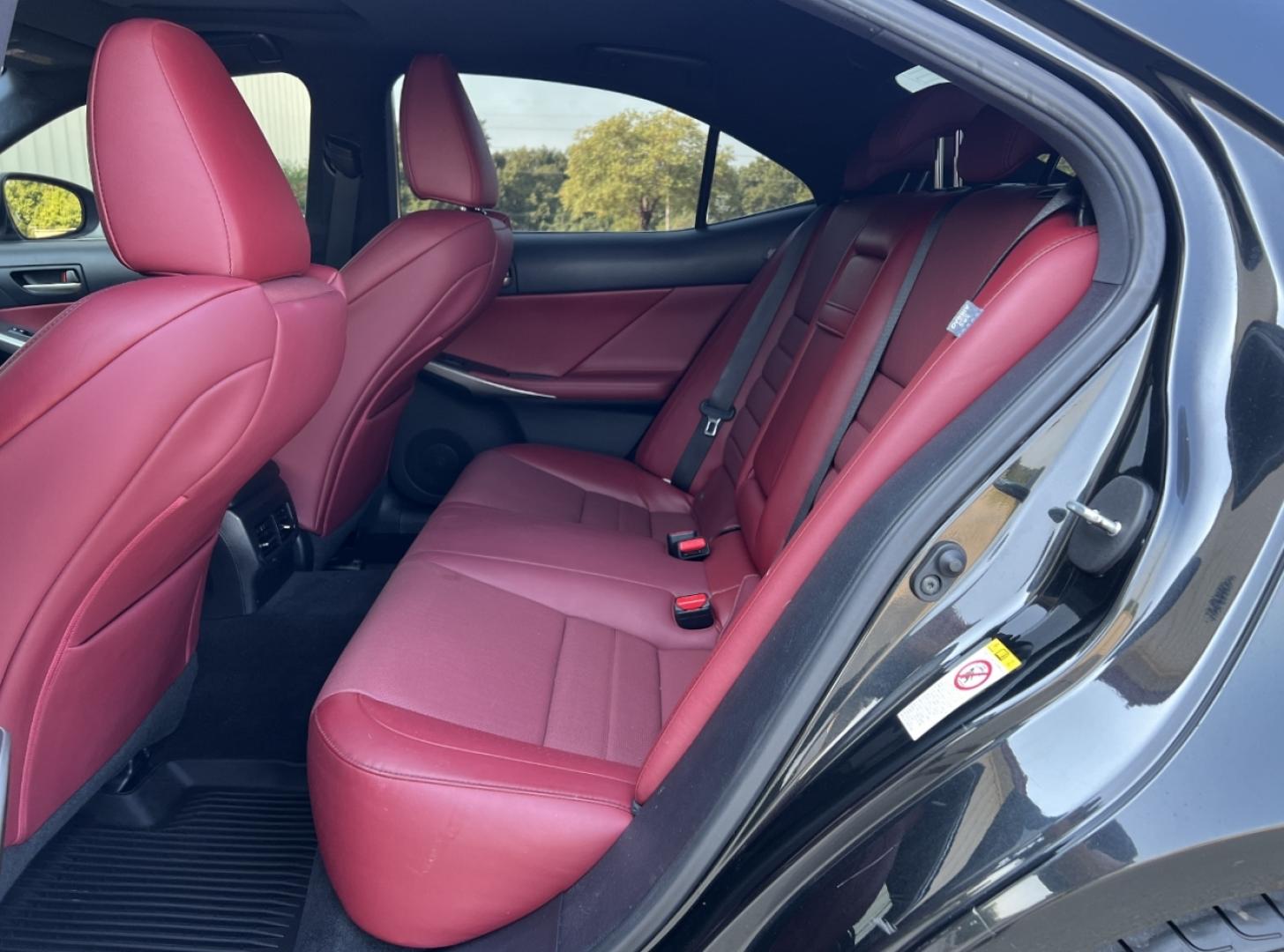 2018 BLACK /Red Leather LEXUS IS 350 (JTHCZ1D22J5) with an 3.5L V6 engine, Automatic transmission, located at 506 S. Kingshighway, Cape Girardeau, MO, 63703, (573) 235-5000, 37.294991, -89.553635 - 2018 Lexus IS 350 112xxx miles All Wheel Drive 3.5L V6 Automatic Leather New Tires Navigation Backup Camera Power/Heated/Cooled Seats Heated Steering Wheel Sunroof Cruise Power Windows/Locks/Mirrors We have financing available and we accept trades! Fill out a credit application on our - Photo#18