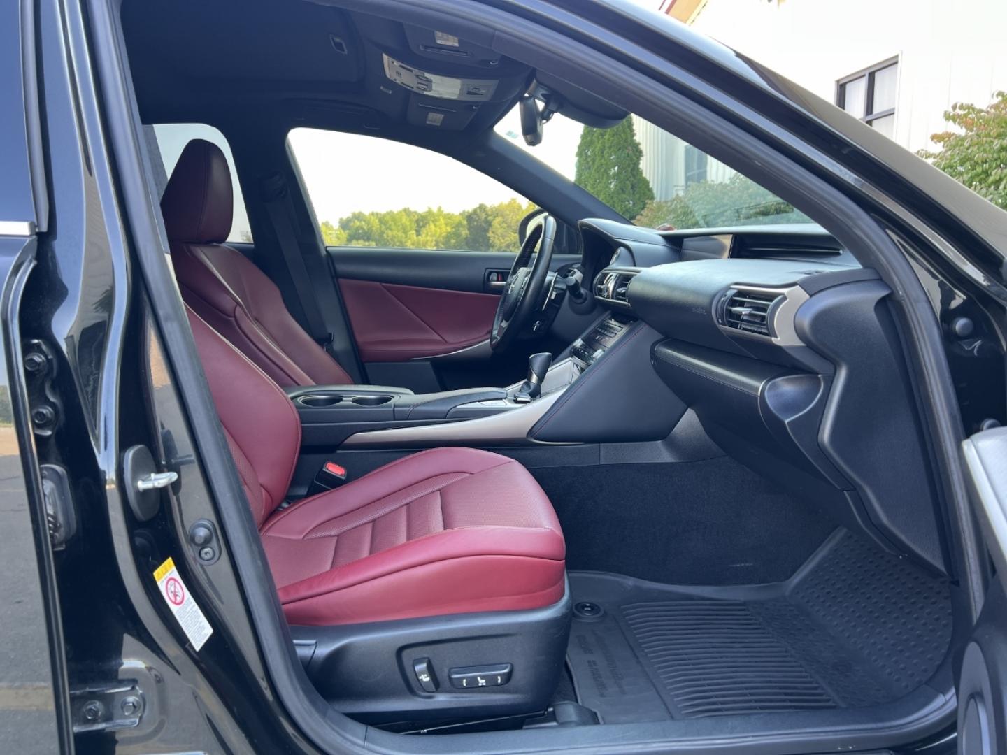 2018 BLACK /Red Leather LEXUS IS 350 (JTHCZ1D22J5) with an 3.5L V6 engine, Automatic transmission, located at 506 S. Kingshighway, Cape Girardeau, MO, 63703, (573) 235-5000, 37.294991, -89.553635 - 2018 Lexus IS 350 112xxx miles All Wheel Drive 3.5L V6 Automatic Leather New Tires Navigation Backup Camera Power/Heated/Cooled Seats Heated Steering Wheel Sunroof Cruise Power Windows/Locks/Mirrors We have financing available and we accept trades! Fill out a credit application on our - Photo#17