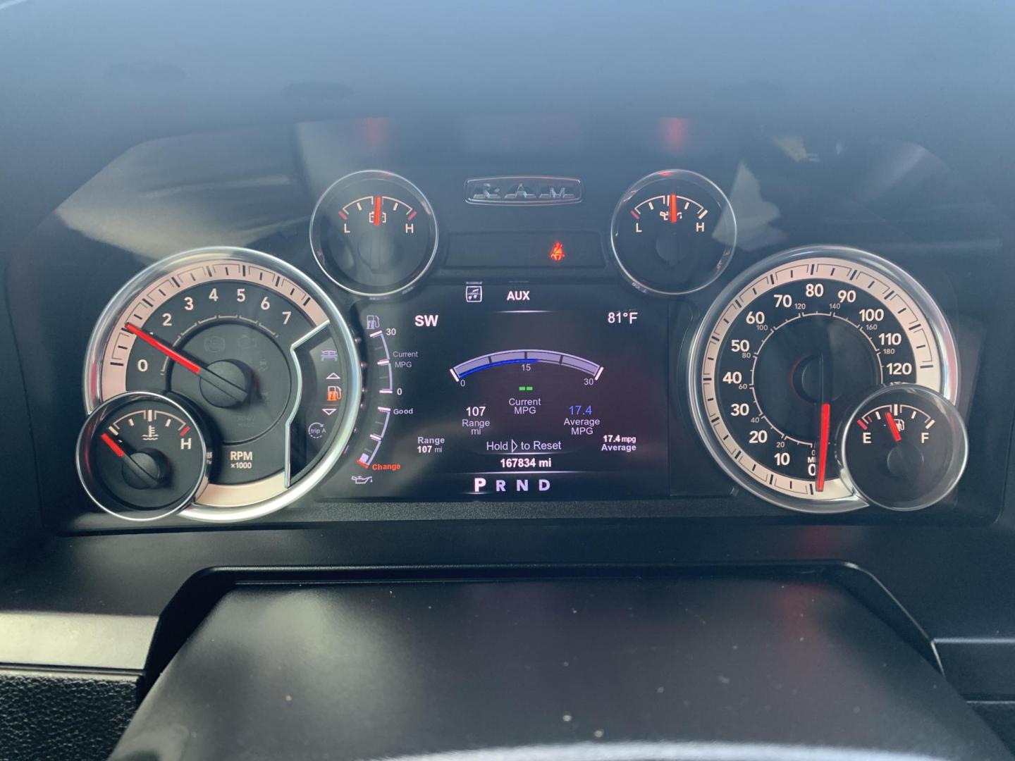 2015 GRAY /Black Leather/Cloth RAM 1500 SPORT (1C6RR7MT7FS) with an 5.7L V8 engine, Automatic transmission, located at 506 S. Kingshighway, Cape Girardeau, MO, 63703, (573) 235-5000, 37.294991, -89.553635 - 2015 Ram 1500 Sport 167xxx miles 4x4 5.7L V8 Automatic Leather Navigation Backup Camera Heated Seats Heated Steering Wheel Power Driver Seat Power Running Boards Bluetooth 20" Wheels Cruise Remote Start Power Windows/Locks/Mirrors We have financing available and we accept trades! Fi - Photo#24