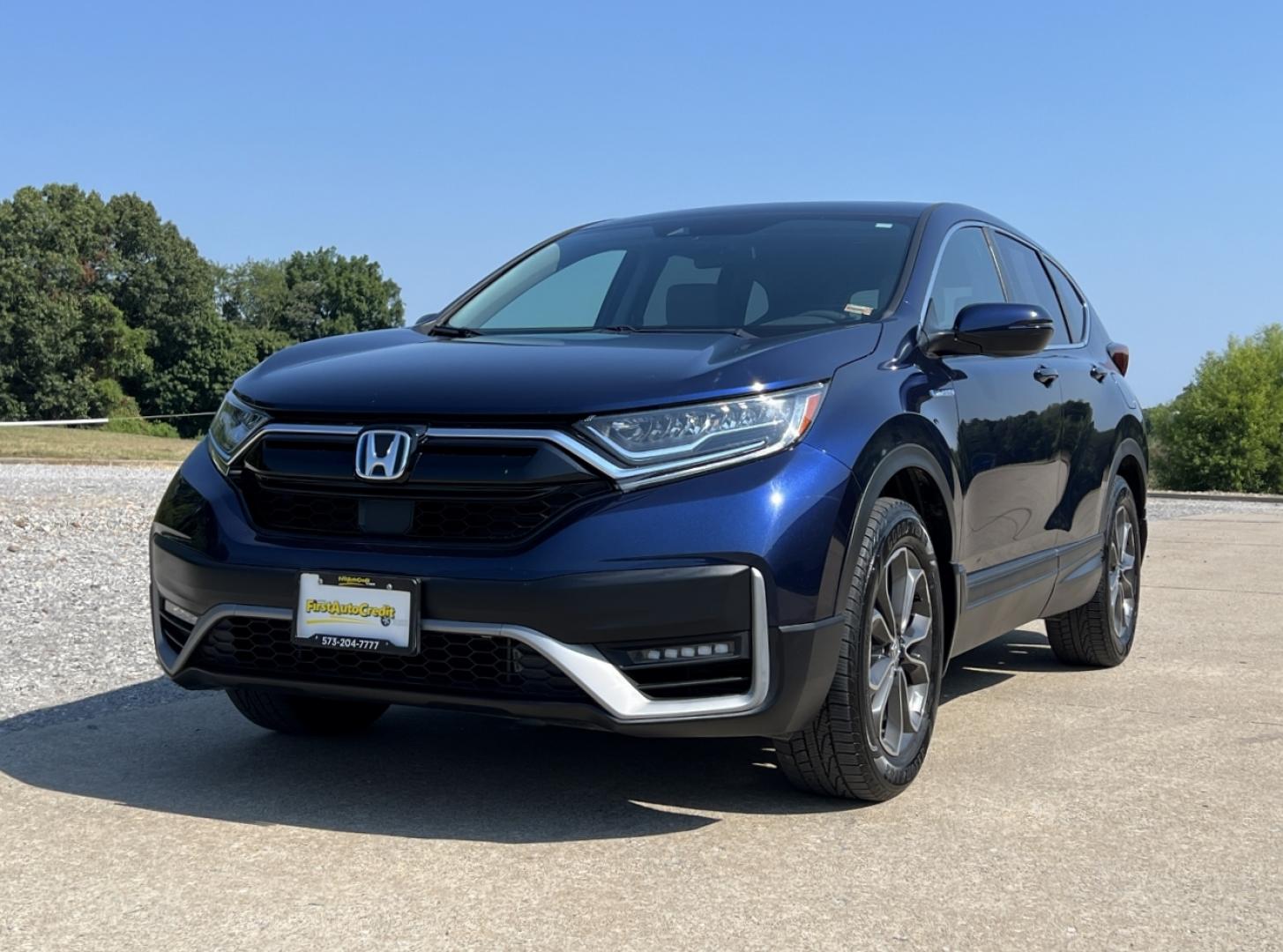 2021 BLUE /Gray Cloth HONDA CR-V EX (7FART6H57ME) with an 2.0L 4 Cyl. engine, Continuously Variable transmission, located at 506 S. Kingshighway, Cape Girardeau, MO, 63703, (573) 235-5000, 37.294991, -89.553635 - 2021 Honda CR-V HYBRID EX 1-Owner 95xxx miles All Wheel Drive 2.0L 4 Cyl. Hybrid Automatic Backup Camera Sunroof Heated Seats Power Driver Seat Bluetooth Cruise Power Windows/Locks/Mirrors We have financing available and we accept trades! Fill out a credit application on our website or - Photo#7