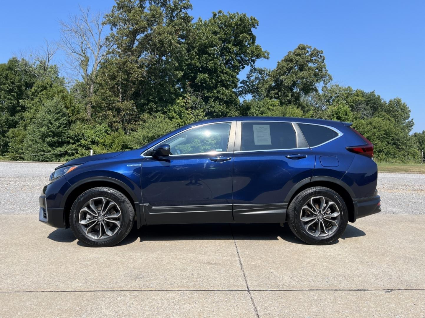 2021 BLUE /Gray Cloth HONDA CR-V EX (7FART6H57ME) with an 2.0L 4 Cyl. engine, Continuously Variable transmission, located at 506 S. Kingshighway, Cape Girardeau, MO, 63703, (573) 235-5000, 37.294991, -89.553635 - 2021 Honda CR-V HYBRID EX 1-Owner 95xxx miles All Wheel Drive 2.0L 4 Cyl. Hybrid Automatic Backup Camera Sunroof Heated Seats Power Driver Seat Bluetooth Cruise Power Windows/Locks/Mirrors We have financing available and we accept trades! Fill out a credit application on our website or - Photo#8