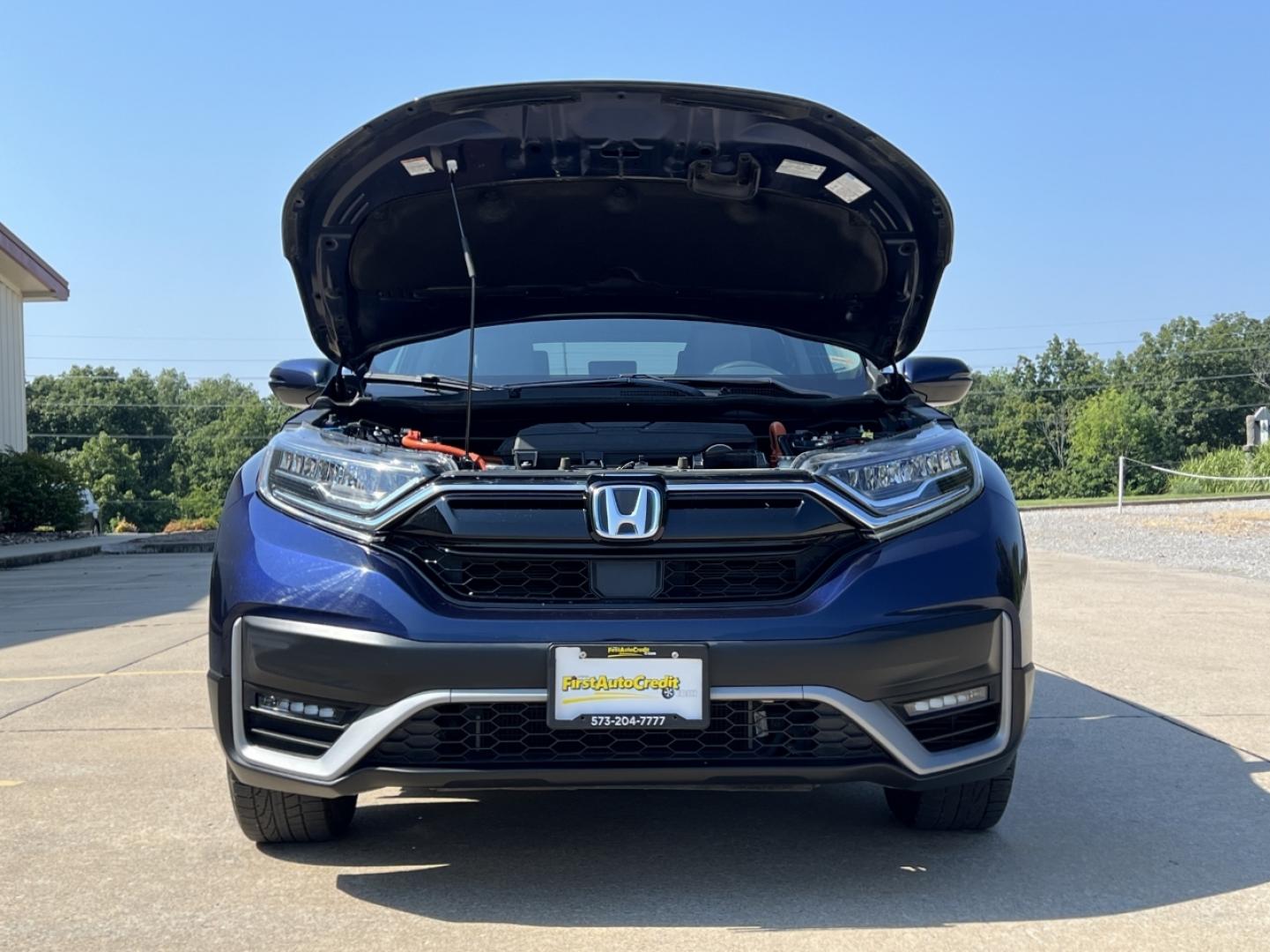 2021 BLUE /Gray Cloth HONDA CR-V EX (7FART6H57ME) with an 2.0L 4 Cyl. engine, Continuously Variable transmission, located at 506 S. Kingshighway, Cape Girardeau, MO, 63703, (573) 235-5000, 37.294991, -89.553635 - 2021 Honda CR-V HYBRID EX 1-Owner 95xxx miles All Wheel Drive 2.0L 4 Cyl. Hybrid Automatic Backup Camera Sunroof Heated Seats Power Driver Seat Bluetooth Cruise Power Windows/Locks/Mirrors We have financing available and we accept trades! Fill out a credit application on our website or - Photo#33