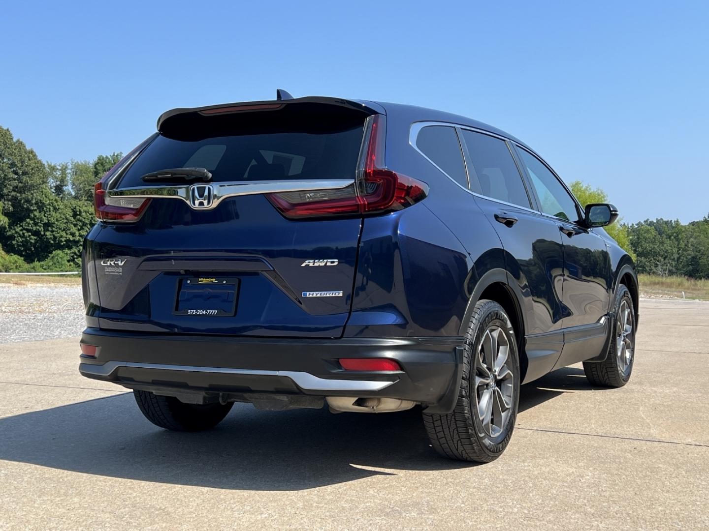 2021 BLUE /Gray Cloth HONDA CR-V EX (7FART6H57ME) with an 2.0L 4 Cyl. engine, Continuously Variable transmission, located at 506 S. Kingshighway, Cape Girardeau, MO, 63703, (573) 235-5000, 37.294991, -89.553635 - 2021 Honda CR-V HYBRID EX 1-Owner 95xxx miles All Wheel Drive 2.0L 4 Cyl. Hybrid Automatic Backup Camera Sunroof Heated Seats Power Driver Seat Bluetooth Cruise Power Windows/Locks/Mirrors We have financing available and we accept trades! Fill out a credit application on our website or - Photo#10