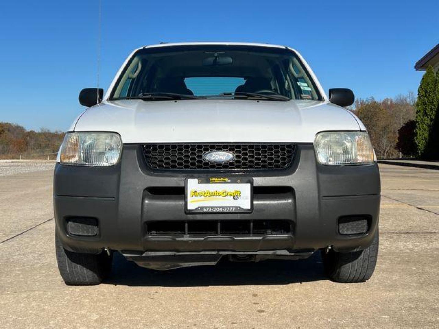 2003 WHITE /Tan FORD ESCAPE XLS (1FMYU02163K) with an 3.0L engine, Automatic transmission, located at 2990 Old Orchard Rd., Jackson, MO, 63755, 37.354214, -89.612106 - Photo#8