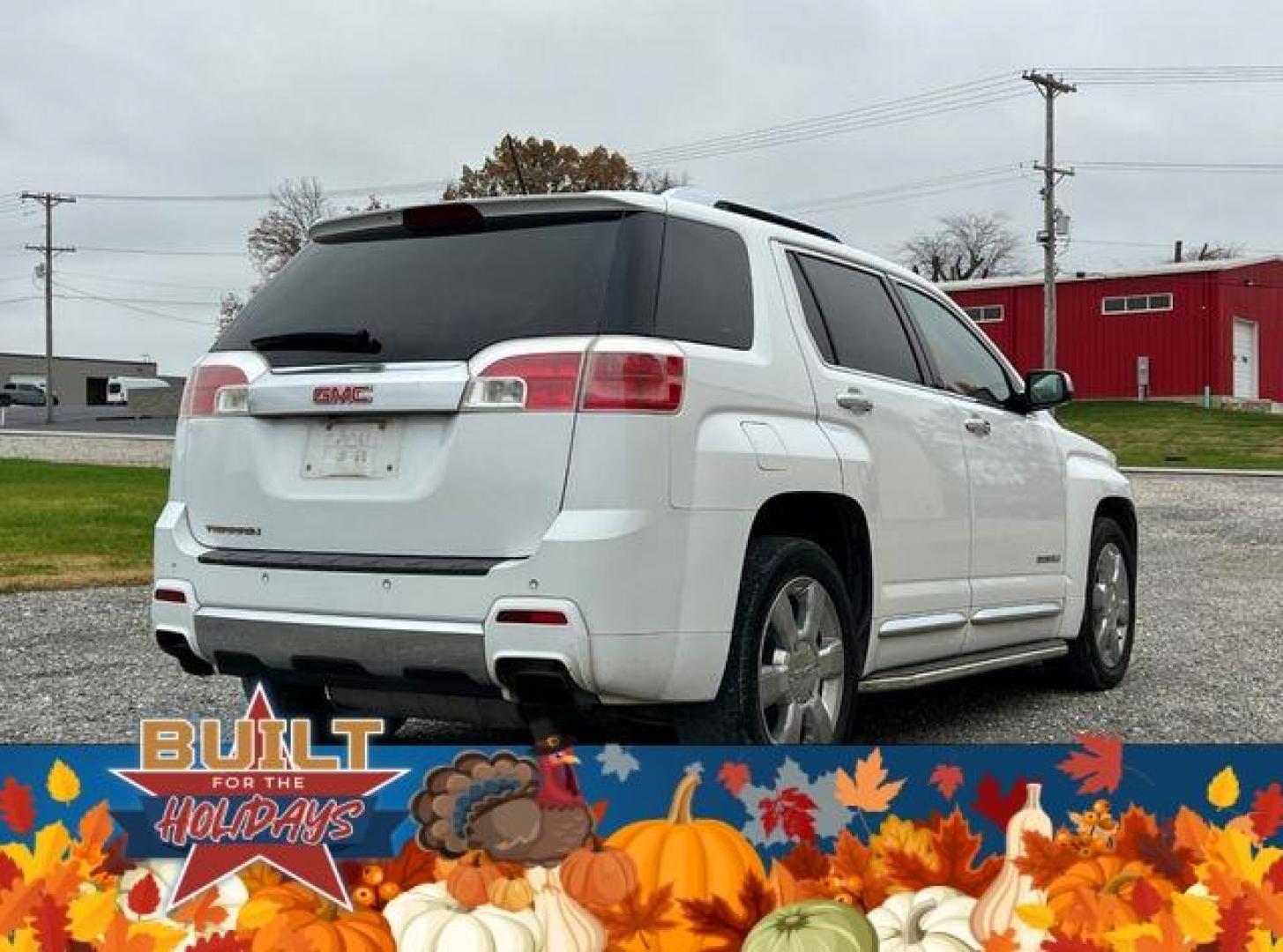 2014 WHITE /Black GMC TERRAIN DENALI (2GKFLUE35E6) with an 3.6L engine, Automatic transmission, located at 2990 Old Orchard Rd., Jackson, MO, 63755, 37.354214, -89.612106 - Photo#10