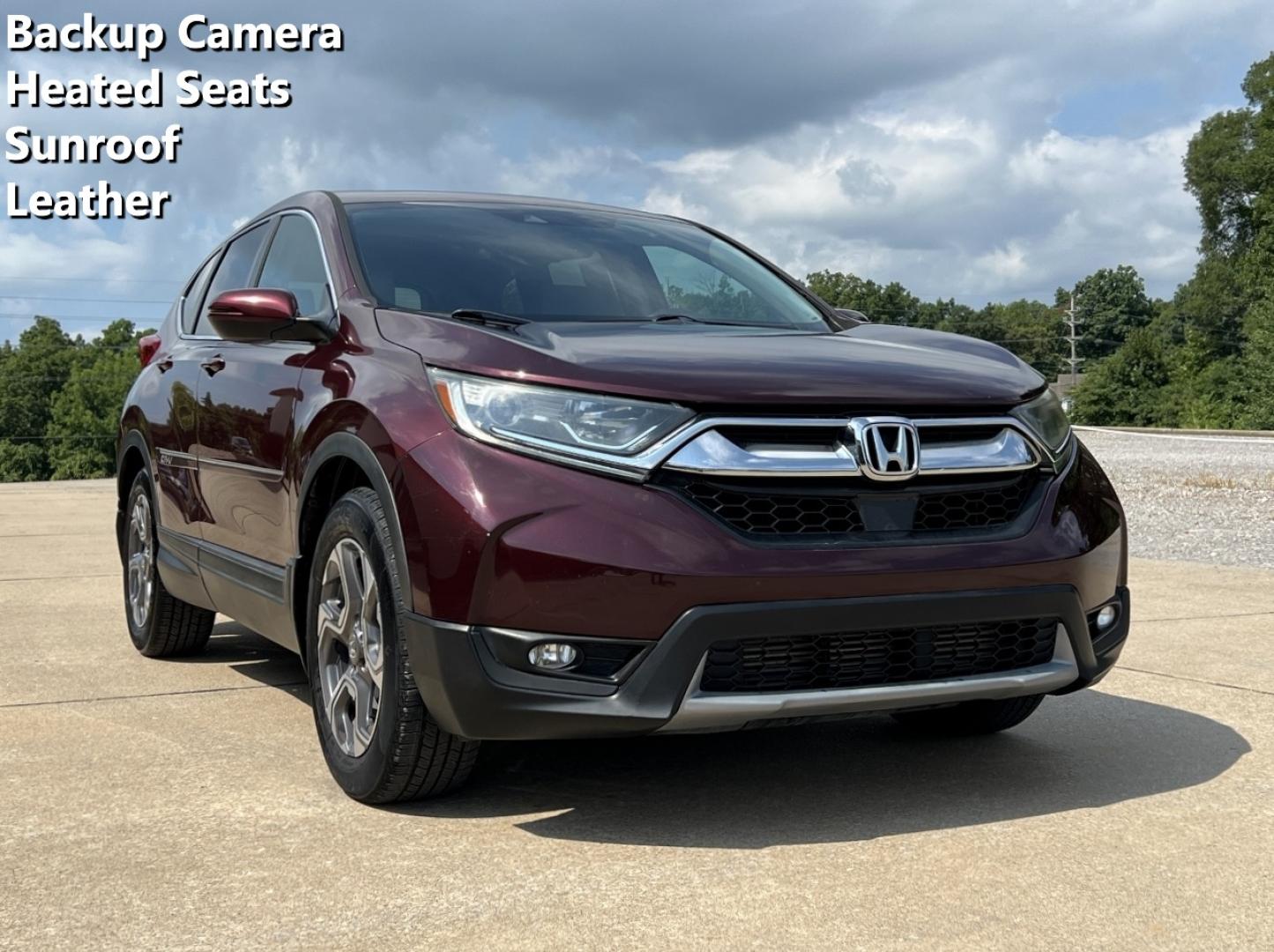 2019 MAROON /Gray Leather HONDA CR-V EXL (7FARW1H85KE) with an 1.5L 4 Cyl. engine, Continuously Variable transmission, located at 2990 Old Orchard Rd., Jackson, MO, 63755, 37.354214, -89.612106 - 2019 Honda CR-V EX-L 112xxx miles Front Wheel Drive 1.5L 4 Cyl. Automatic Leather Backup Camera Power/Heated Seats Sunroof Bluetooth Remote Start Cruise Power Windows/Locks/Mirrors We have financing available and we accept trades! Fill out a credit application on our website or come by - Photo#0