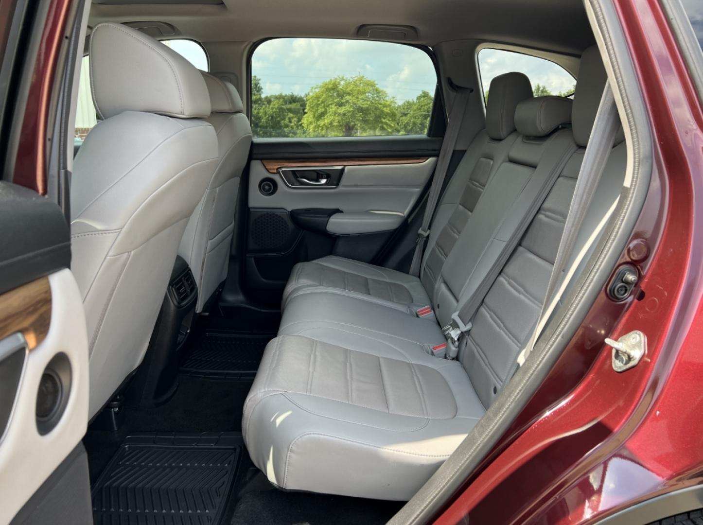 2019 MAROON /Gray Leather HONDA CR-V EXL (7FARW1H85KE) with an 1.5L 4 Cyl. engine, Continuously Variable transmission, located at 2990 Old Orchard Rd., Jackson, MO, 63755, 37.354214, -89.612106 - 2019 Honda CR-V EX-L 112xxx miles Front Wheel Drive 1.5L 4 Cyl. Automatic Leather Backup Camera Power/Heated Seats Sunroof Bluetooth Remote Start Cruise Power Windows/Locks/Mirrors We have financing available and we accept trades! Fill out a credit application on our website or come by - Photo#17