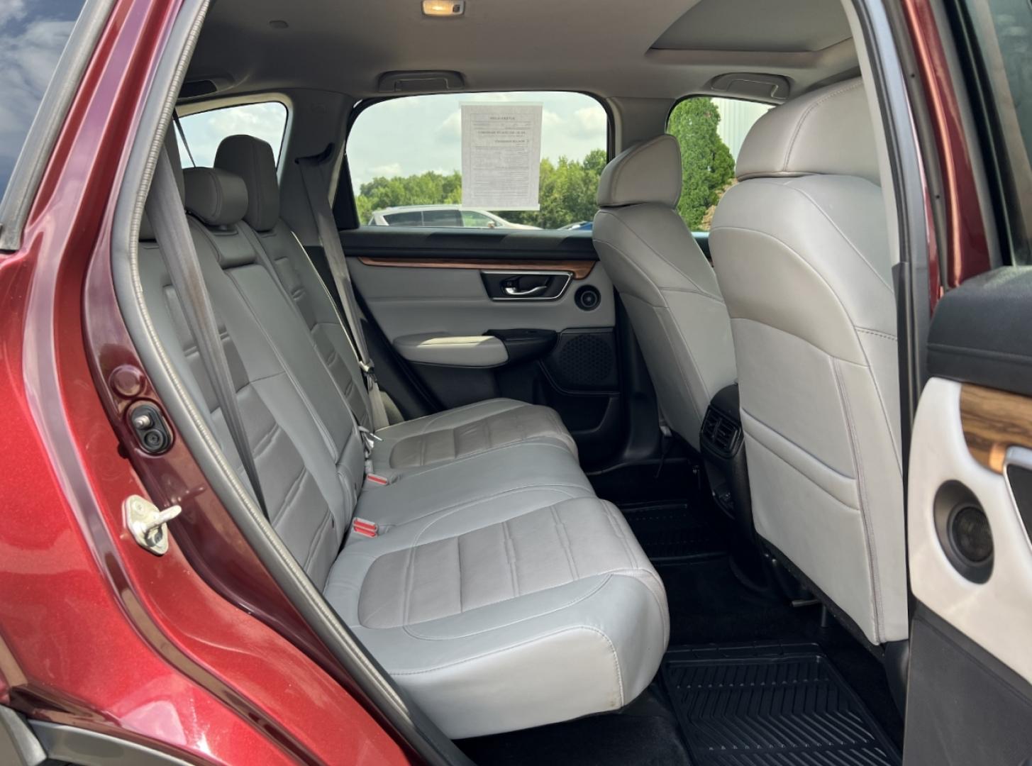 2019 MAROON /Gray Leather HONDA CR-V EXL (7FARW1H85KE) with an 1.5L 4 Cyl. engine, Continuously Variable transmission, located at 2990 Old Orchard Rd., Jackson, MO, 63755, 37.354214, -89.612106 - 2019 Honda CR-V EX-L 112xxx miles Front Wheel Drive 1.5L 4 Cyl. Automatic Leather Backup Camera Power/Heated Seats Sunroof Bluetooth Remote Start Cruise Power Windows/Locks/Mirrors We have financing available and we accept trades! Fill out a credit application on our website or come by - Photo#18