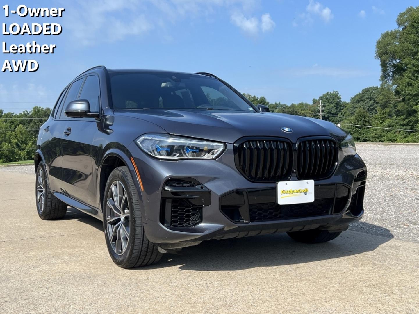 2022 GREY /Black Leather BMW X5 M50I (5UXJU4C05N9) with an 4.4L V8 engine, Automatic transmission, located at 2990 Old Orchard Rd., Jackson, MO, 63755, 37.354214, -89.612106 - 2022 BMW X5 M50I 1-Owner 63xxx miles All Wheel Drive 4.4L V8 Automatic Leather Navigation Power/Heated/Cooled Seats Heated Steering Wheel Backup Camera Sunroof Bluetooth Cruise Power Windows/Locks/Mirrors We have financing available and we accept trades! Fill out a credit application - Photo#0