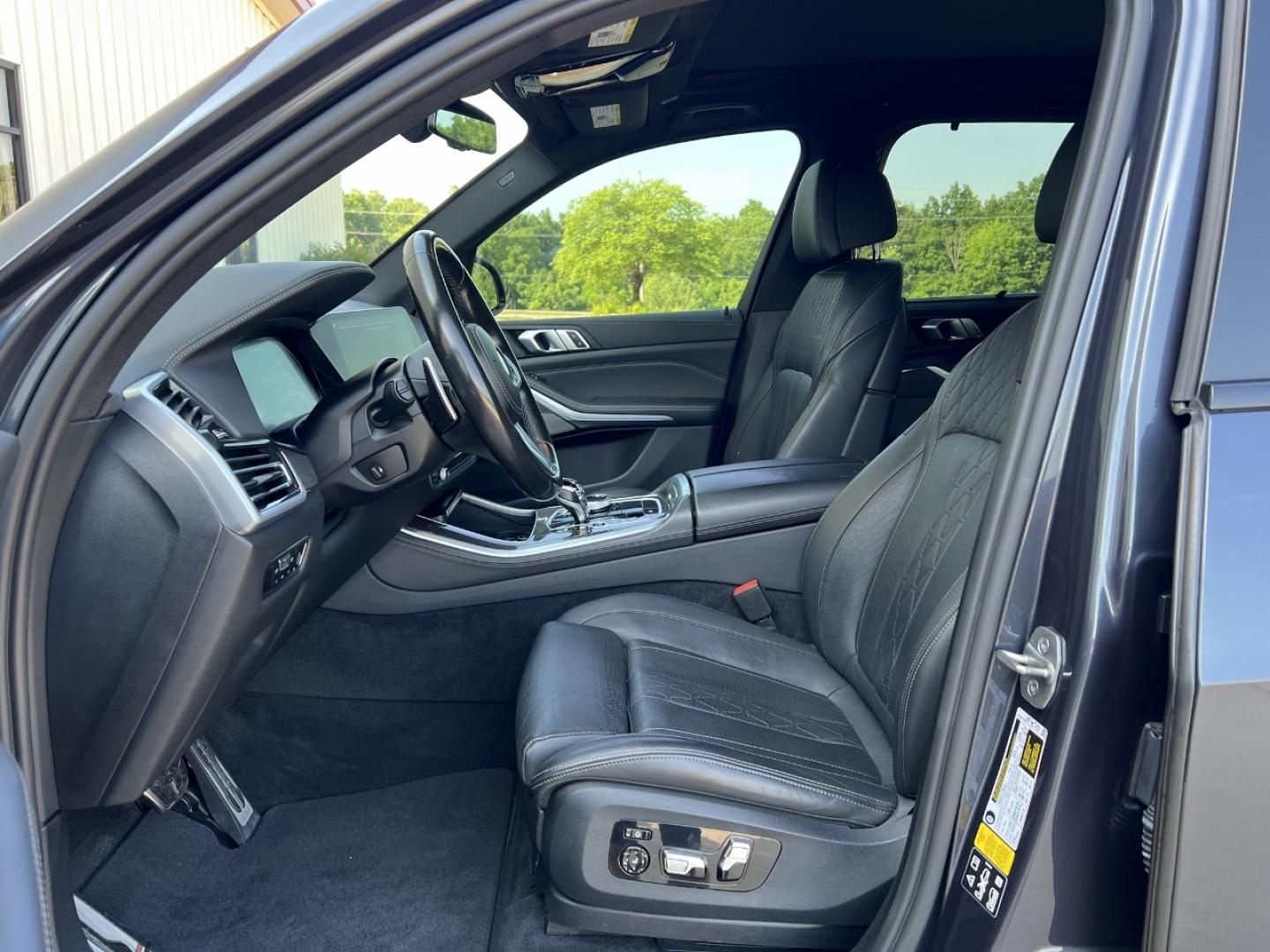 2022 GREY /Black Leather BMW X5 M50I (5UXJU4C05N9) with an 4.4L V8 engine, Automatic transmission, located at 2990 Old Orchard Rd., Jackson, MO, 63755, 37.354214, -89.612106 - 2022 BMW X5 M50I 1-Owner 63xxx miles All Wheel Drive 4.4L V8 Automatic Leather Navigation Power/Heated/Cooled Seats Heated Steering Wheel Backup Camera Sunroof Bluetooth Cruise Power Windows/Locks/Mirrors We have financing available and we accept trades! Fill out a credit application - Photo#14