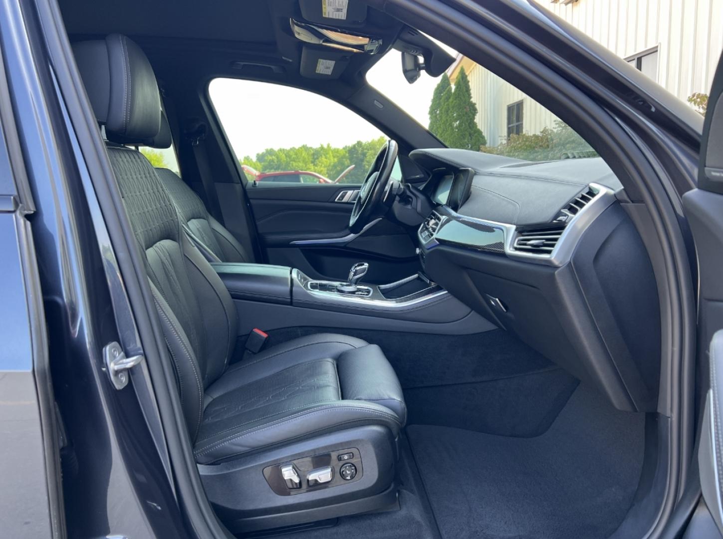 2022 GREY /Black Leather BMW X5 M50I (5UXJU4C05N9) with an 4.4L V8 engine, Automatic transmission, located at 2990 Old Orchard Rd., Jackson, MO, 63755, 37.354214, -89.612106 - 2022 BMW X5 M50I 1-Owner 63xxx miles All Wheel Drive 4.4L V8 Automatic Leather Navigation Power/Heated/Cooled Seats Heated Steering Wheel Backup Camera Sunroof Bluetooth Cruise Power Windows/Locks/Mirrors We have financing available and we accept trades! Fill out a credit application - Photo#16