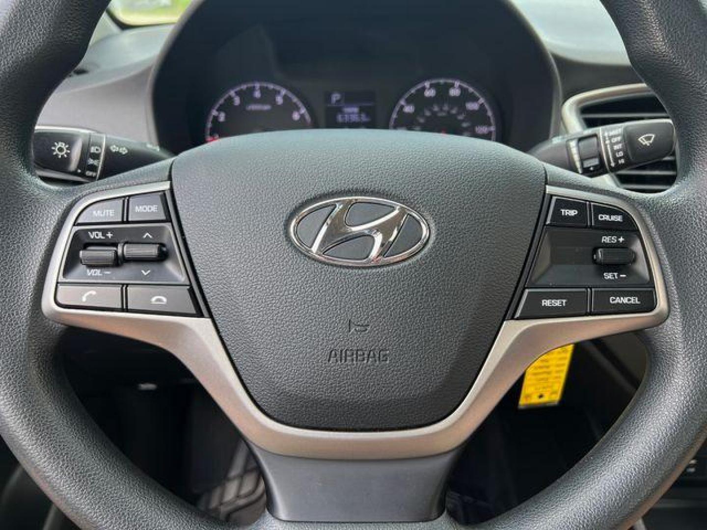 2021 WHITE /Black HYUNDAI ACCENT SE (3KPC24A6XME) with an 1.6L engine, Continuously Variable transmission, located at 2990 Old Orchard Rd., Jackson, MO, 63755, 37.354214, -89.612106 - Photo#19