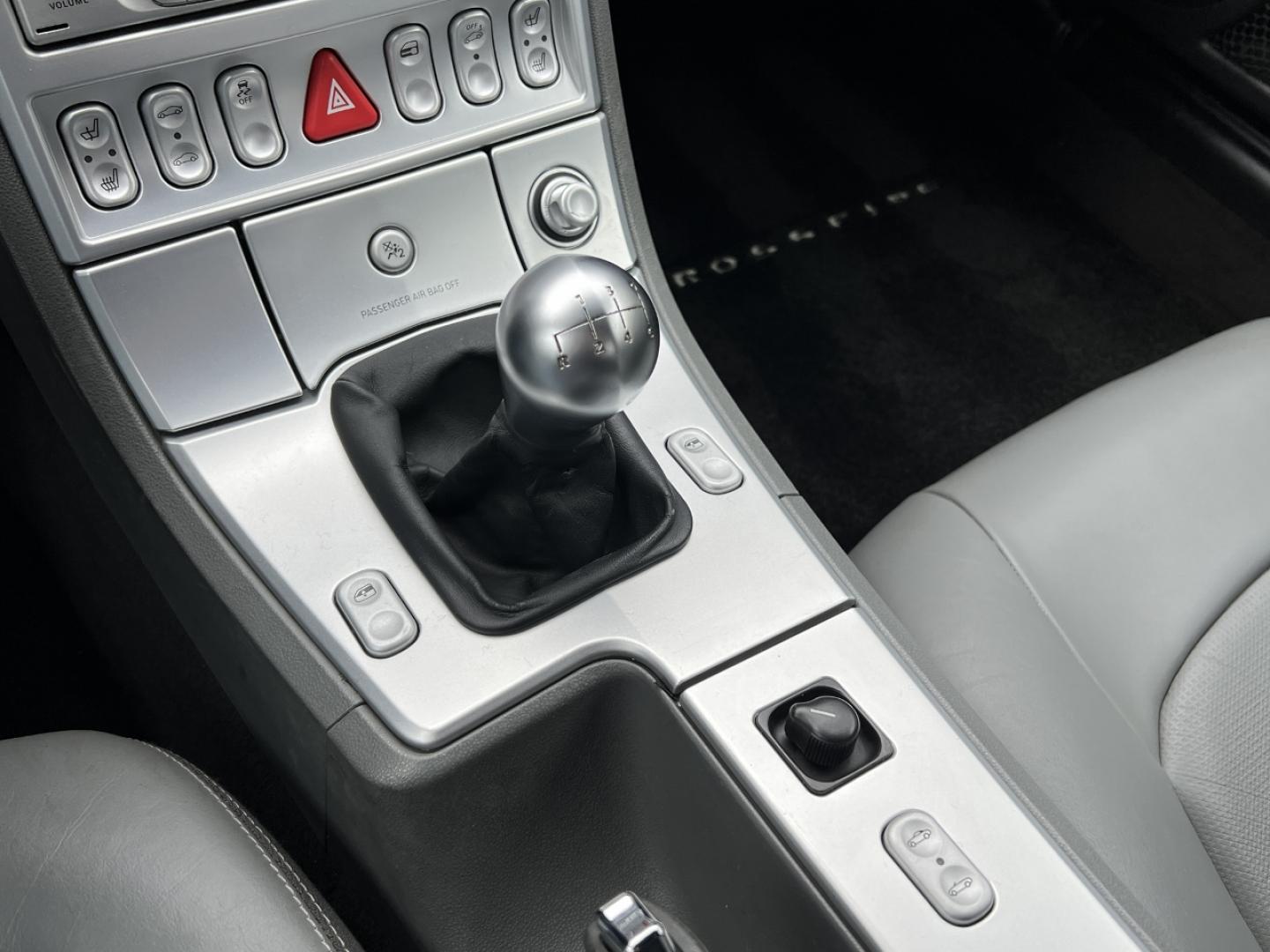 2005 BLACK /Gray Leather CHRYSLER CROSSFIRE LIMITED (1C3AN65L95X) with an 3.2L V6 engine, 6-Speed Manual transmission, located at 2990 Old Orchard Rd., Jackson, MO, 63755, 37.354214, -89.612106 - 2005 Chrysler Crossfire Limited Only 50xxx miles Rear Wheel Drive 3.2L V6 6-Speed Manual Leather Power Driver Seat Heated Seats Cruise Power Windows/Locks We have financing available and we accept trades! Fill out a credit application on our website or come by today! If you have any quest - Photo#19