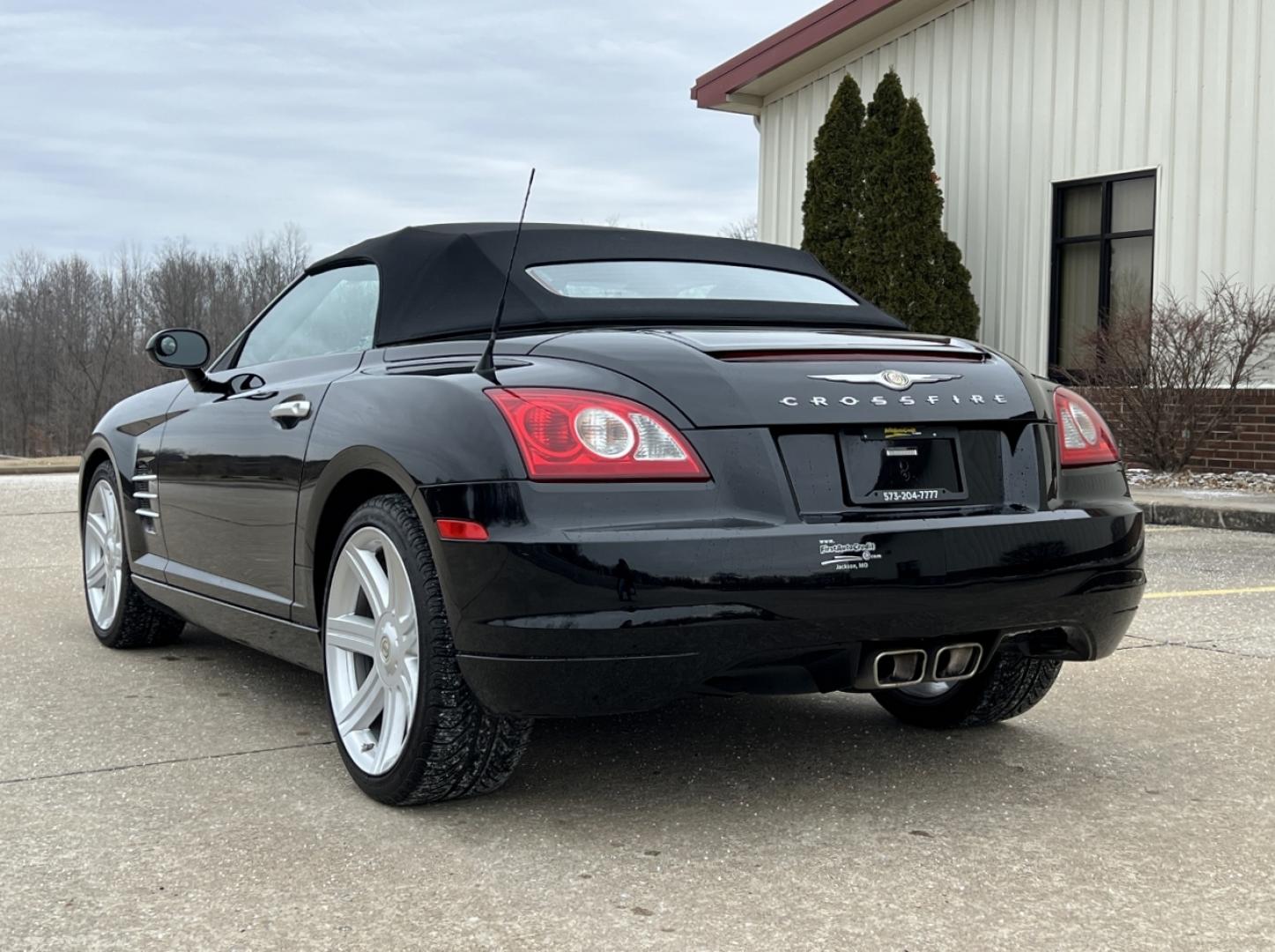 2005 BLACK /Gray Leather CHRYSLER CROSSFIRE LIMITED (1C3AN65L95X) with an 3.2L V6 engine, 6-Speed Manual transmission, located at 2990 Old Orchard Rd., Jackson, MO, 63755, 37.354214, -89.612106 - 2005 Chrysler Crossfire Limited Only 50xxx miles Rear Wheel Drive 3.2L V6 6-Speed Manual Leather Power Driver Seat Heated Seats Cruise Power Windows/Locks We have financing available and we accept trades! Fill out a credit application on our website or come by today! If you have any quest - Photo#8