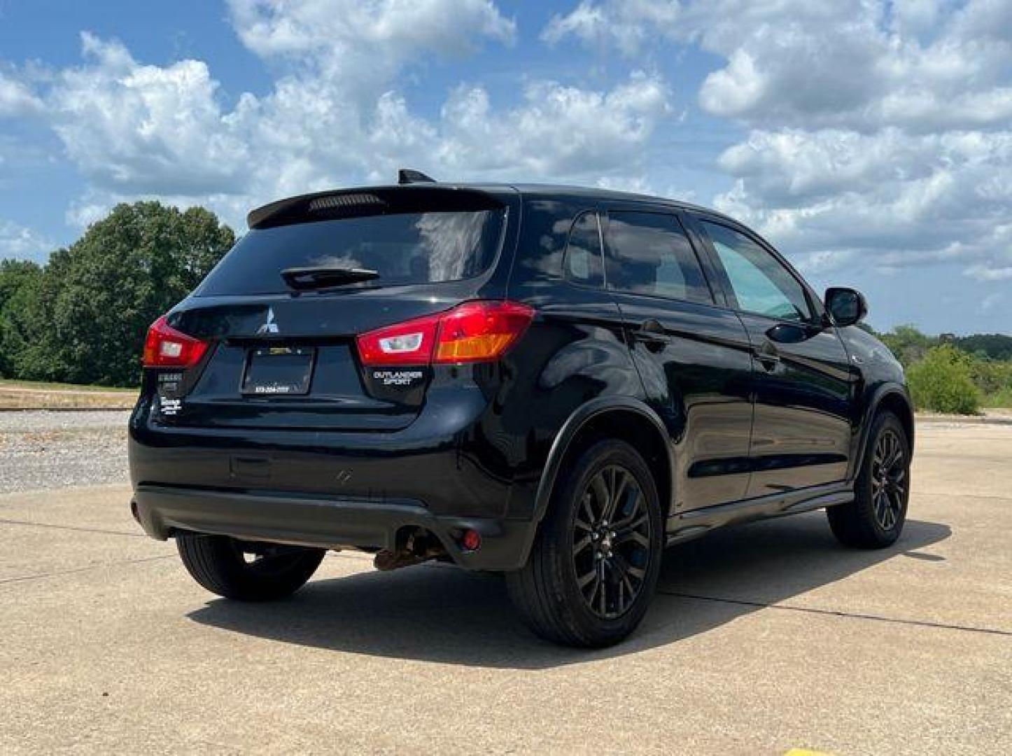 2017 BLACK /Black MITSUBISHI OUTLANDER SPORT LE (JA4AP3AU8HZ) with an 2.0L engine, Continuously Variable transmission, located at 2990 Old Orchard Rd., Jackson, MO, 63755, 37.354214, -89.612106 - Photo#7