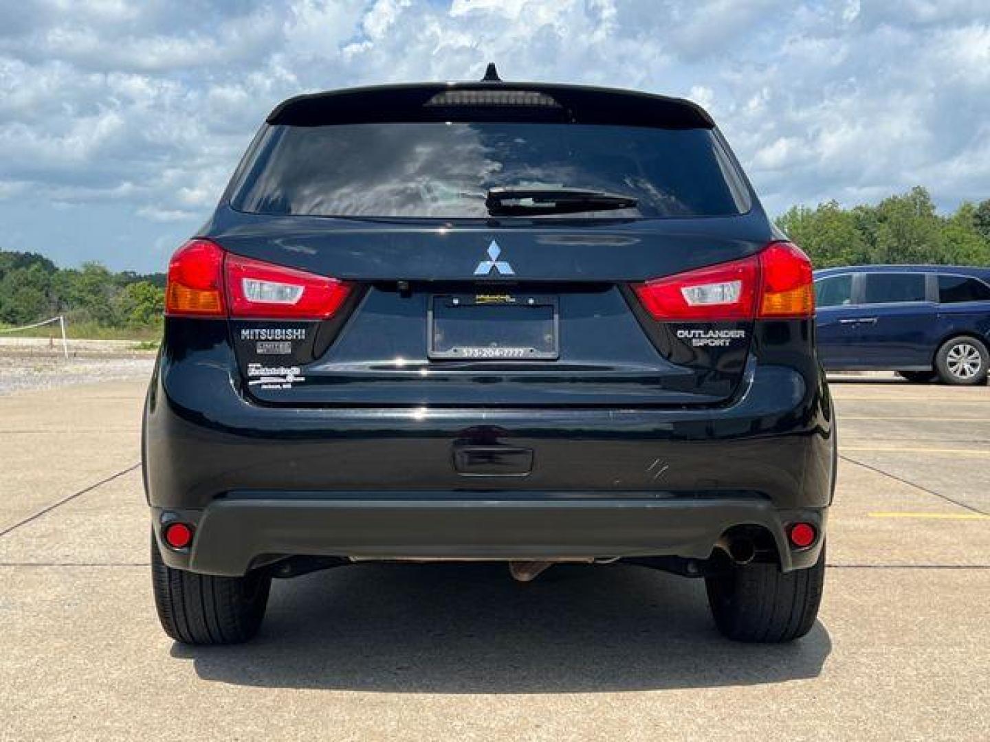 2017 BLACK /Black MITSUBISHI OUTLANDER SPORT LE (JA4AP3AU8HZ) with an 2.0L engine, Continuously Variable transmission, located at 2990 Old Orchard Rd., Jackson, MO, 63755, 37.354214, -89.612106 - Photo#9