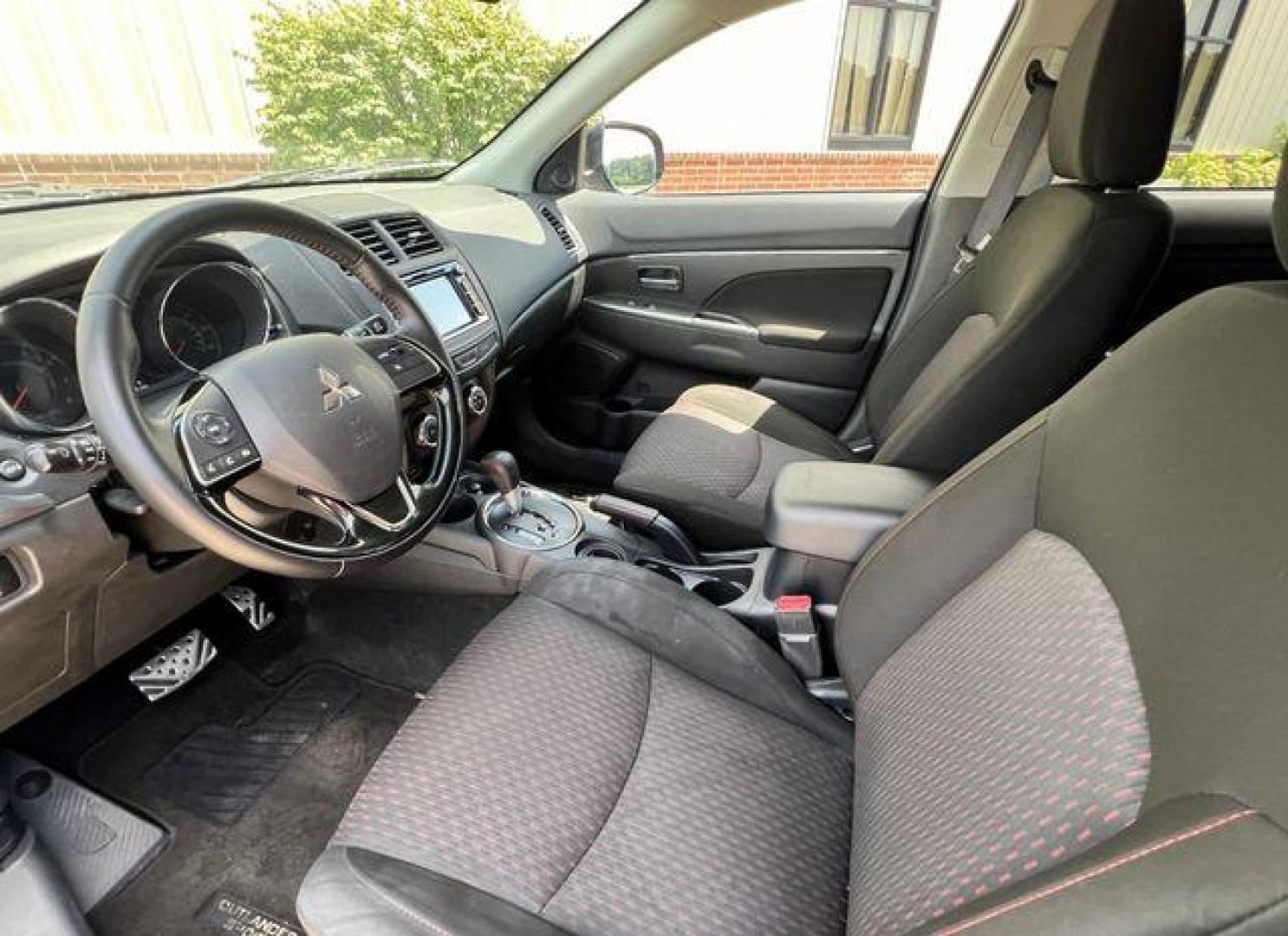 2017 BLACK /Black MITSUBISHI OUTLANDER SPORT LE (JA4AP3AU8HZ) with an 2.0L engine, Continuously Variable transmission, located at 2990 Old Orchard Rd., Jackson, MO, 63755, 37.354214, -89.612106 - Photo#12