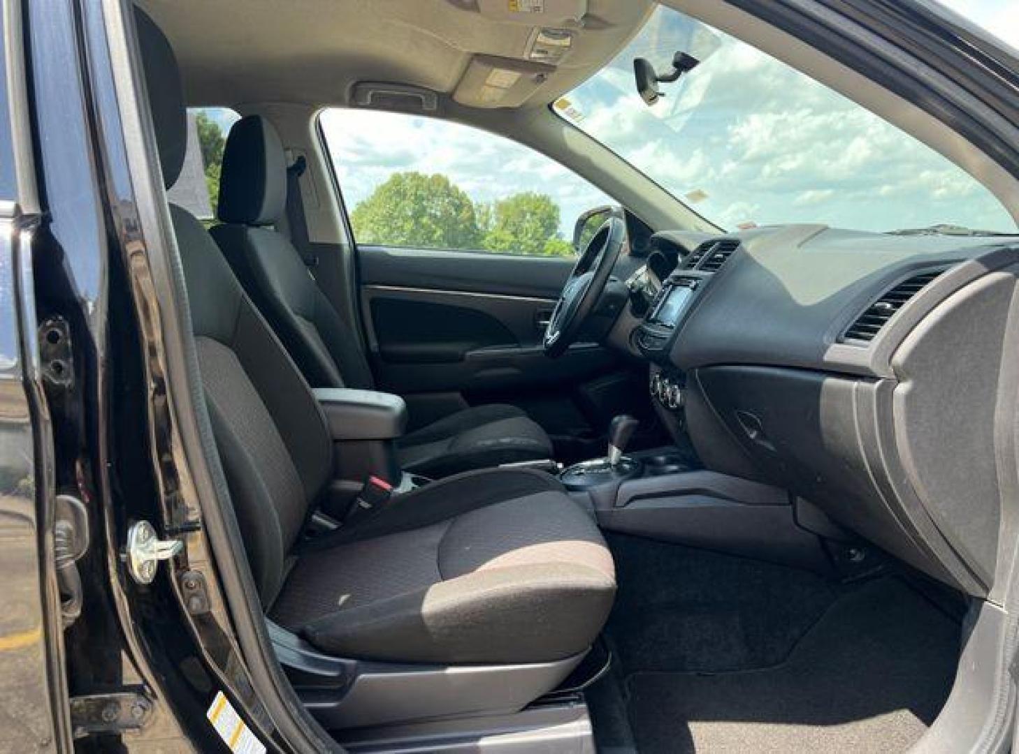 2017 BLACK /Black MITSUBISHI OUTLANDER SPORT LE (JA4AP3AU8HZ) with an 2.0L engine, Continuously Variable transmission, located at 2990 Old Orchard Rd., Jackson, MO, 63755, 37.354214, -89.612106 - Photo#16