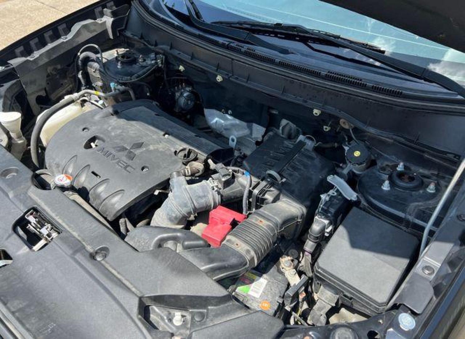 2017 BLACK /Black MITSUBISHI OUTLANDER SPORT LE (JA4AP3AU8HZ) with an 2.0L engine, Continuously Variable transmission, located at 2990 Old Orchard Rd., Jackson, MO, 63755, 37.354214, -89.612106 - Photo#31