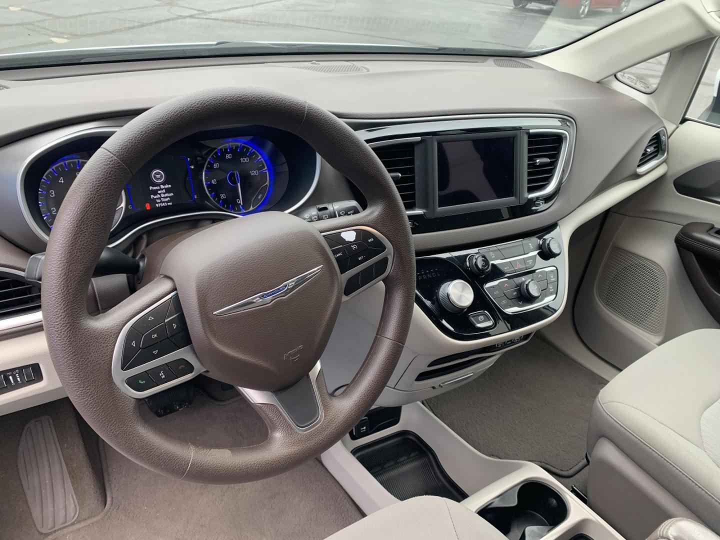 2021 WHITE /Gray Cloth CHRYSLER VOYAGER LX (2C4RC1CG5MR) with an 3.6L V6 engine, Automatic transmission, located at 506 S. Kingshighway, Cape Girardeau, MO, 63703, (573) 235-5000, 37.294991, -89.553635 - 2021 Chrysler Voyager LX 1-Owner 97xxx miles Front Wheel Drive 3.6L V6 Automatic 3rd Row Backup Camera Power Driver Seat Stow 'N Go Bluetooth Cruise Power Windows/Locks/Mirrors We have financing available and we accept trades! Fill out a credit application on our website or come by to - Photo#19