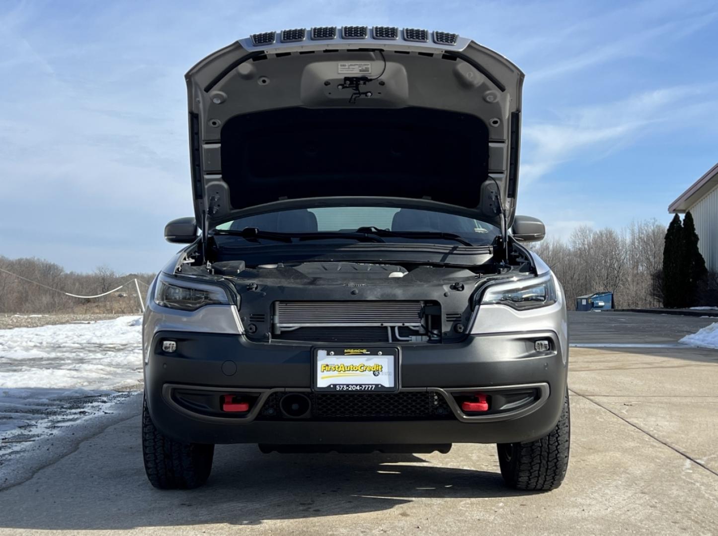 2021 GREY /Black Leather JEEP CHEROKEE TRAILHAWK (1C4PJMBX8MD) with an 3.2L V6 engine, Automatic transmission, located at 2990 Old Orchard Rd., Jackson, MO, 63755, 37.354214, -89.612106 - 2021 Jeep Trailhawk Local 1-Owner Only 38xxx miles 4 Wheel Drive 3.2L V6 Automatic Leather Navigation Power/Heated Seats Heated Steering Wheel Backup Camera Sunroof Bluetooth Remote Start Cruise Power Windows/Locks/Mirrors We have financing available and we accept trades! Fill out a - Photo#36