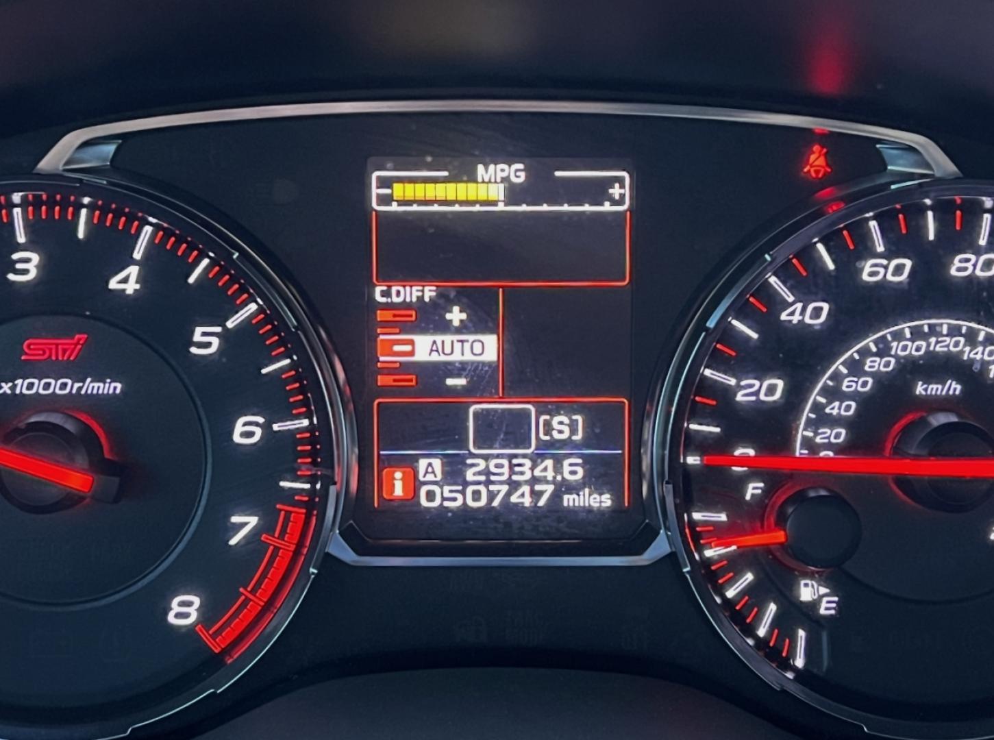 2019 BLUE /Black Suede/Leather SUBARU WRX STI (JF1VA2S61K9) with an 2.5L engine, 6-Speed Manual transmission, located at 2990 Old Orchard Rd., Jackson, MO, 63755, 37.354214, -89.612106 - Photo#19