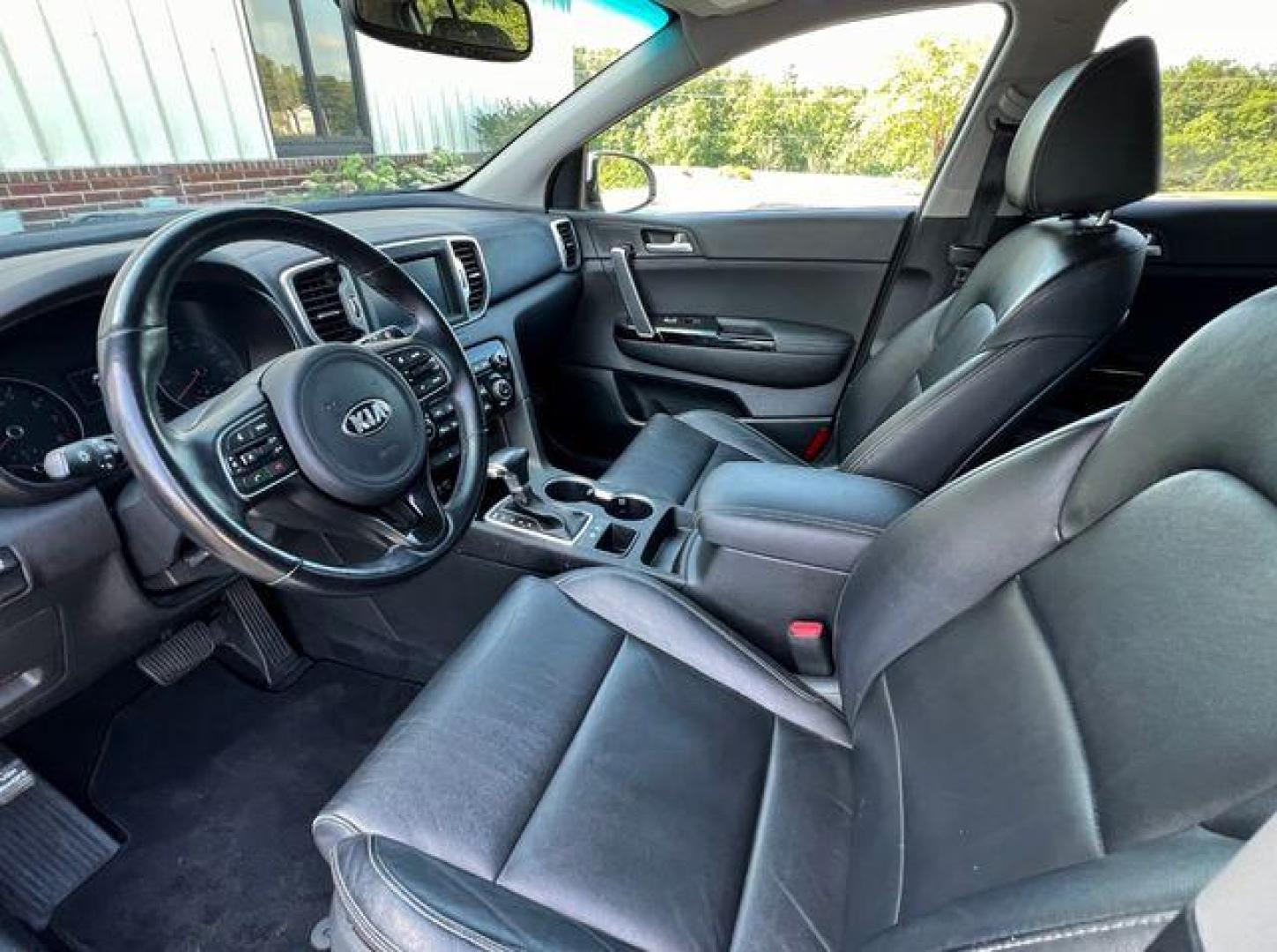 2019 WHITE /Black KIA SPORTAGE EX (KNDPN3AC6K7) with an 2.4L engine, Automatic transmission, located at 2990 Old Orchard Rd., Jackson, MO, 63755, 37.354214, -89.612106 - Photo#14