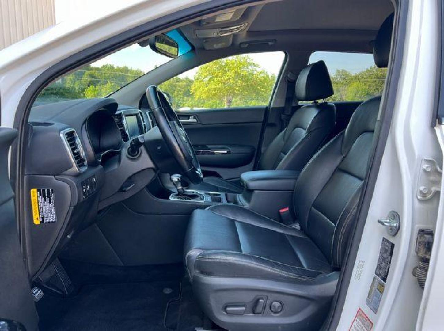 2019 WHITE /Black KIA SPORTAGE EX (KNDPN3AC6K7) with an 2.4L engine, Automatic transmission, located at 2990 Old Orchard Rd., Jackson, MO, 63755, 37.354214, -89.612106 - Photo#15