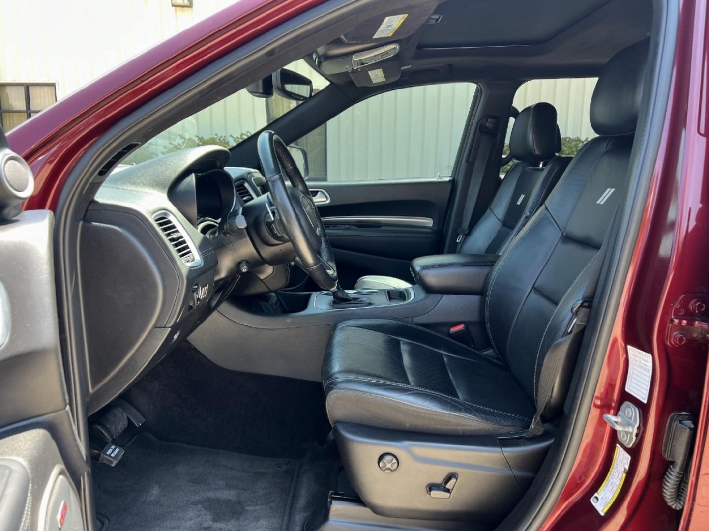 2018 MAROON /Black Leather Dodge Durango Citadel AWD (1C4RDJEG8JC) with an 3.6L V6 engine, Automatic transmission, located at 506 S. Kingshighway, Cape Girardeau, MO, 63703, (573) 235-5000, 37.294991, -89.553635 - 2018 Dodge Durango Citadel 131xxx miles All Wheel Drive 3.6L V6 Automatic Leather 3rd Row Navigation Rear Entertainment Backup Camera Sunroof Power/Heated/Cooled Seats Heated Rear Seats Heated Steering Wheel Bluetooth Remote Start Cruise Power Windows/Locks/Mirrors We have financin - Photo#17