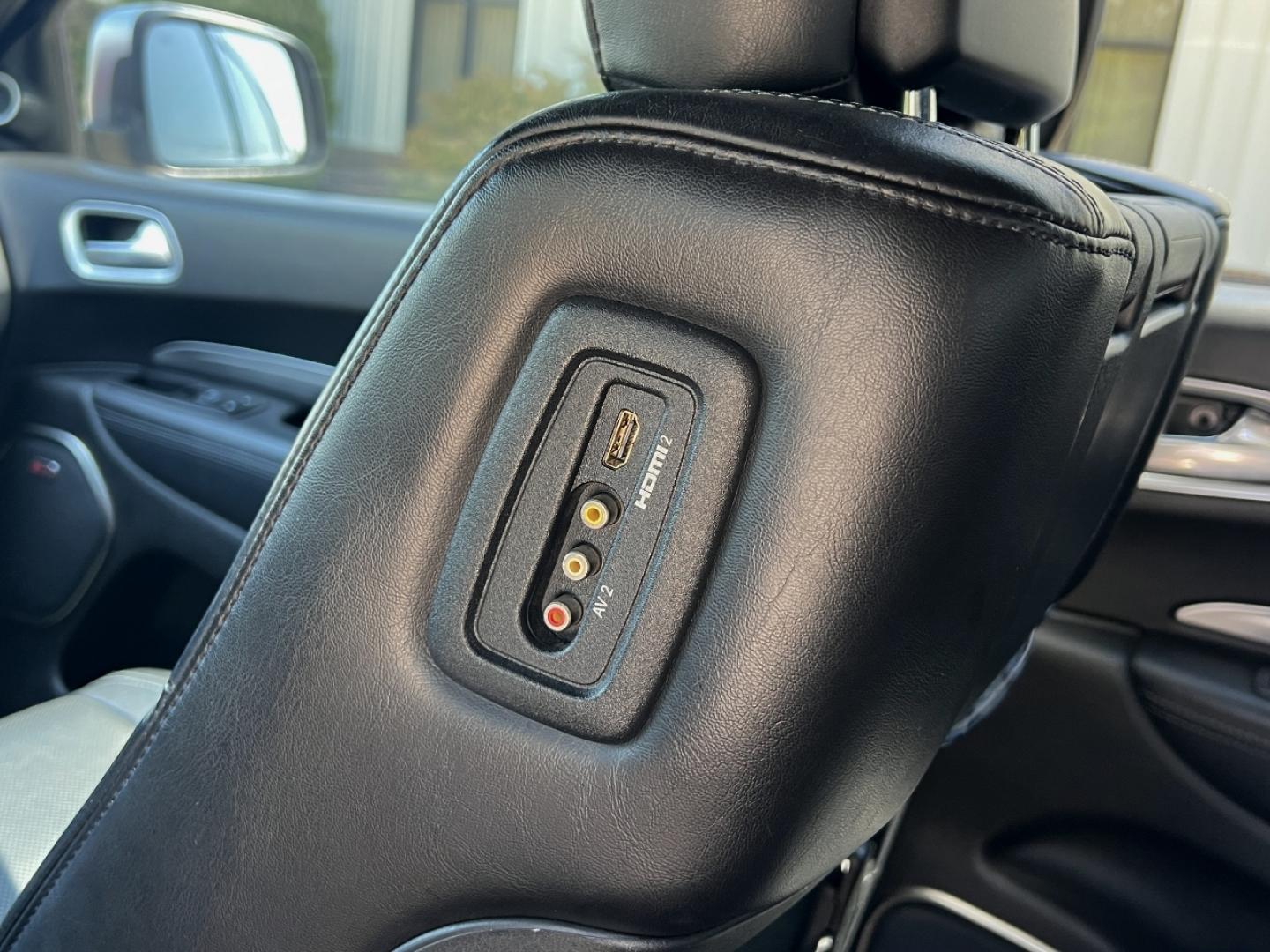 2018 MAROON /Black Leather Dodge Durango Citadel AWD (1C4RDJEG8JC) with an 3.6L V6 engine, Automatic transmission, located at 506 S. Kingshighway, Cape Girardeau, MO, 63703, (573) 235-5000, 37.294991, -89.553635 - 2018 Dodge Durango Citadel 131xxx miles All Wheel Drive 3.6L V6 Automatic Leather 3rd Row Navigation Rear Entertainment Backup Camera Sunroof Power/Heated/Cooled Seats Heated Rear Seats Heated Steering Wheel Bluetooth Remote Start Cruise Power Windows/Locks/Mirrors We have financin - Photo#19