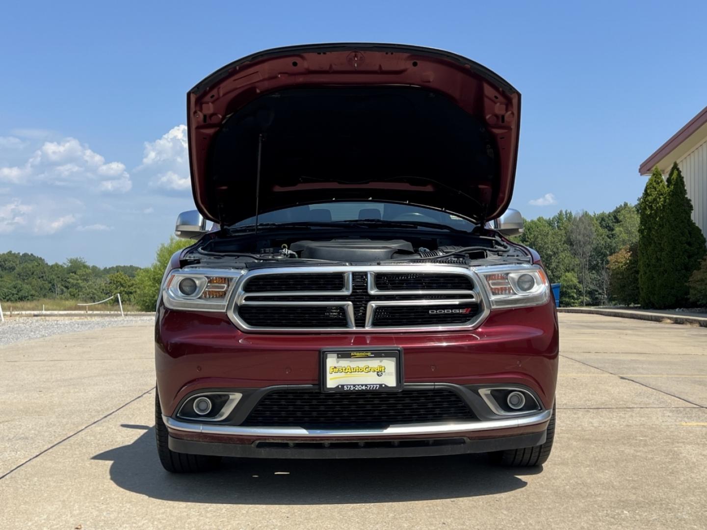 2018 MAROON /Black Leather Dodge Durango Citadel AWD (1C4RDJEG8JC) with an 3.6L V6 engine, Automatic transmission, located at 506 S. Kingshighway, Cape Girardeau, MO, 63703, (573) 235-5000, 37.294991, -89.553635 - 2018 Dodge Durango Citadel 131xxx miles All Wheel Drive 3.6L V6 Automatic Leather 3rd Row Navigation Rear Entertainment Backup Camera Sunroof Power/Heated/Cooled Seats Heated Rear Seats Heated Steering Wheel Bluetooth Remote Start Cruise Power Windows/Locks/Mirrors We have financin - Photo#41