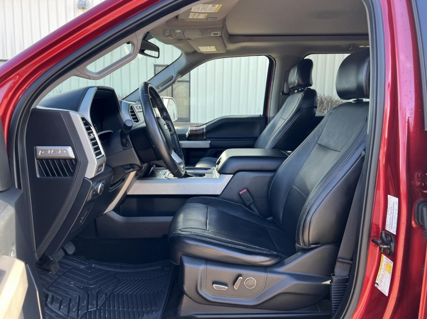 2015 RED /Black Leather FORD F150 LARIAT (1FTEW1EG5FF) with an 3.5L V6 engine, Automatic transmission, located at 2990 Old Orchard Rd., Jackson, MO, 63755, 37.354214, -89.612106 - 2015 Ford F-150 Lariat 115xxx miles 4x4 3.5L V6 Automatic Leather Navigation Power/Heated/Cooled Seats Backup Camera Sunroof Bluetooth Remote Start Cruise Power Windows/Locks/Mirrors We have financing available and we accept trades! Fill out a credit application on our website or come - Photo#17