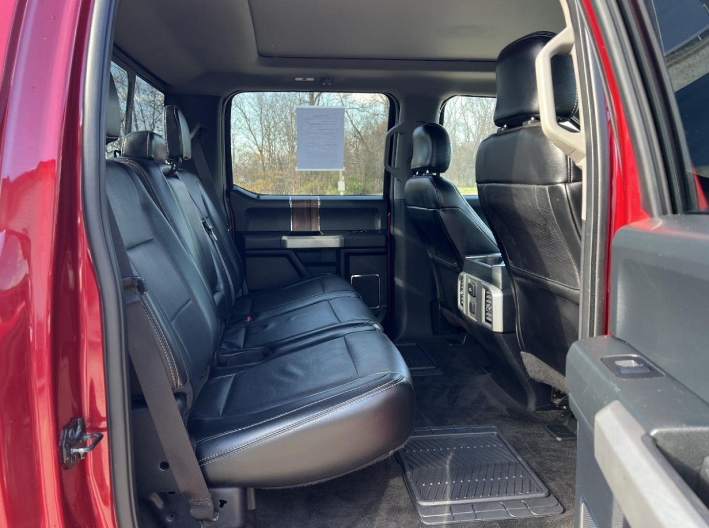 2015 RED /Black Leather FORD F150 LARIAT (1FTEW1EG5FF) with an 3.5L V6 engine, Automatic transmission, located at 2990 Old Orchard Rd., Jackson, MO, 63755, 37.354214, -89.612106 - 2015 Ford F-150 Lariat 115xxx miles 4x4 3.5L V6 Automatic Leather Navigation Power/Heated/Cooled Seats Backup Camera Sunroof Bluetooth Remote Start Cruise Power Windows/Locks/Mirrors We have financing available and we accept trades! Fill out a credit application on our website or come - Photo#21