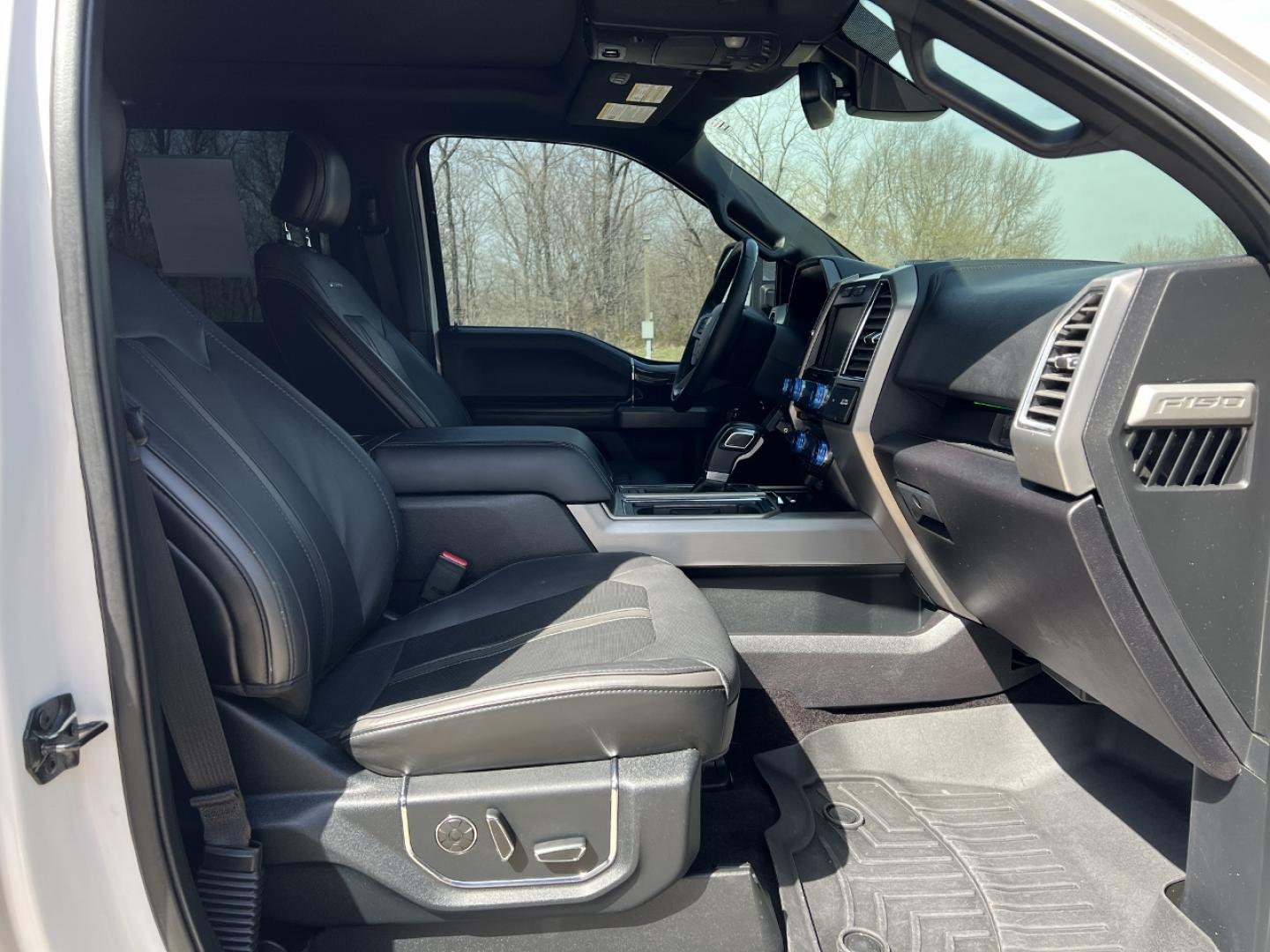 2015 WHITE /Black Leather FORD F150 PLATINUM (1FTEW1EG4FF) with an 3.5L V6 engine, Automatic transmission, located at 2990 Old Orchard Rd., Jackson, MO, 63755, 37.354214, -89.612106 - 2015 Ford F-150 Platinum 124xxx miles 4x4 3.5L V6 Automatic Leather Navigation Power/Heated/Cooled Seats Backup Camera Sunroof Power Running Boards Remote Start Bluetooth Cruise Power Windows/Locks/Mirrors We have financing available and we accept trades! Fill out a credit application - Photo#19