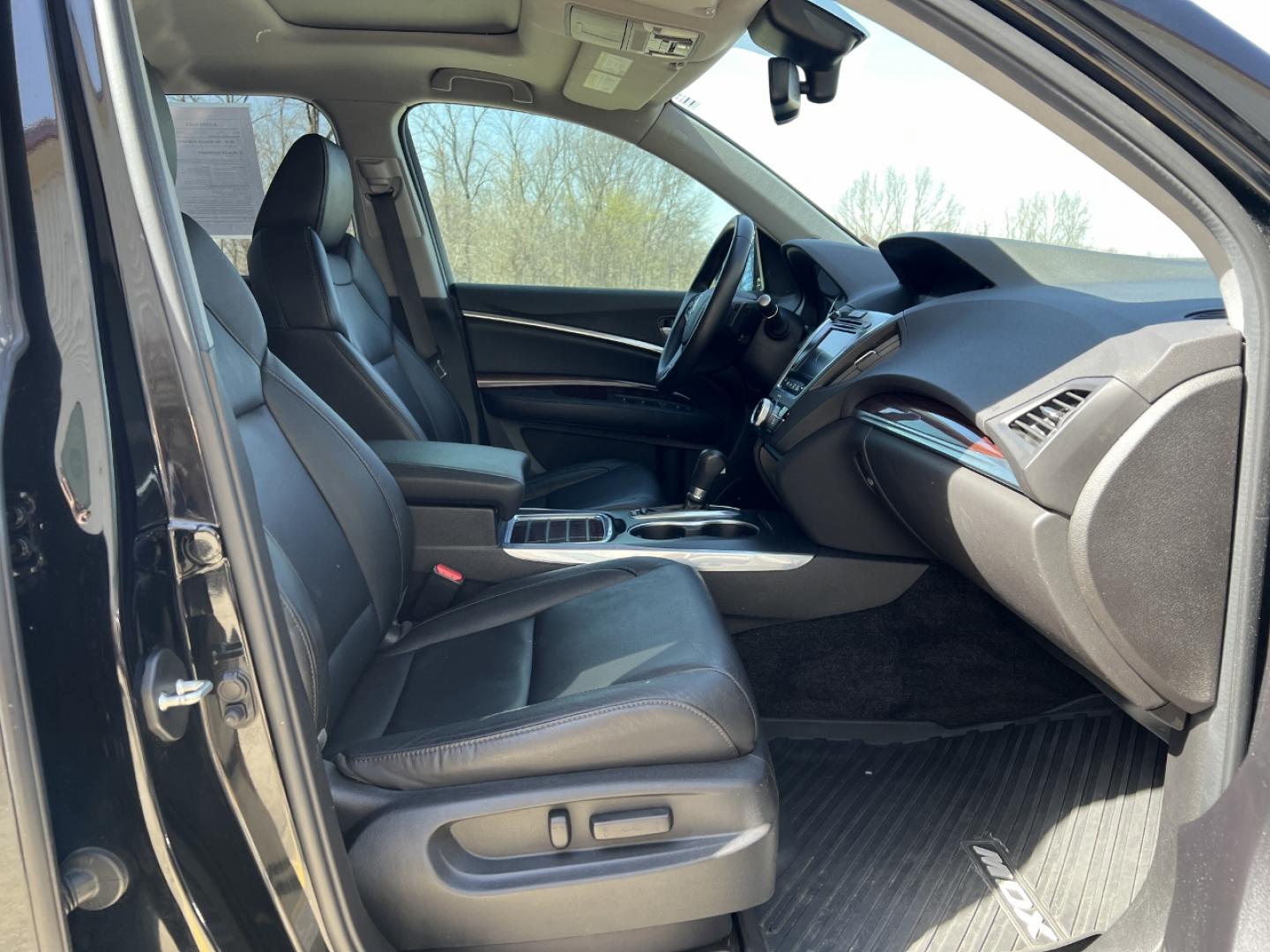 2014 BLACK /Black Leather ACURA MDX TECHNOLOGY (5FRYD3H45EB) with an 3.5L V6 engine, Automatic transmission, located at 2990 Old Orchard Rd., Jackson, MO, 63755, 37.354214, -89.612106 - 2014 Acura MDX Technology 108xxx miles Front Wheel Drive 3.5L V6 Automatic Leather 3rd Row Navigation Power/Heated Seats Backup Camera Sunroof Bluetooth Remote Start Cruise Power Windows/Locks/Mirrors We have financing available and we accept trades! Fill out a credit application on o - Photo#18