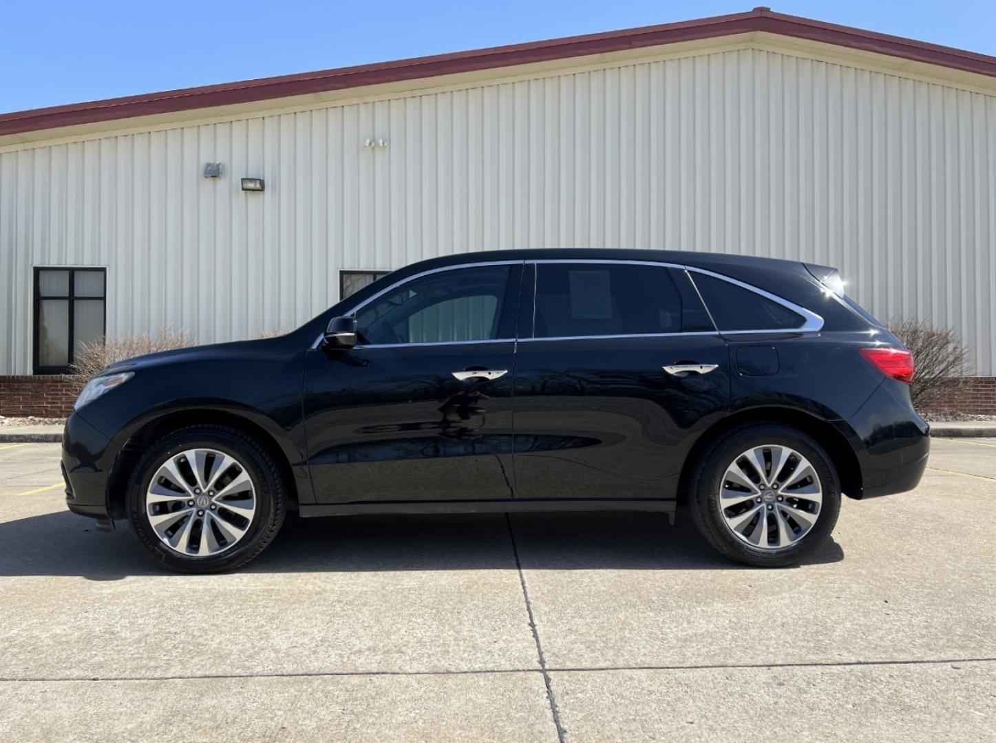2014 BLACK /Black Leather ACURA MDX TECHNOLOGY (5FRYD3H45EB) with an 3.5L V6 engine, Automatic transmission, located at 2990 Old Orchard Rd., Jackson, MO, 63755, 37.354214, -89.612106 - 2014 Acura MDX Technology 108xxx miles Front Wheel Drive 3.5L V6 Automatic Leather 3rd Row Navigation Power/Heated Seats Backup Camera Sunroof Bluetooth Remote Start Cruise Power Windows/Locks/Mirrors We have financing available and we accept trades! Fill out a credit application on o - Photo#9