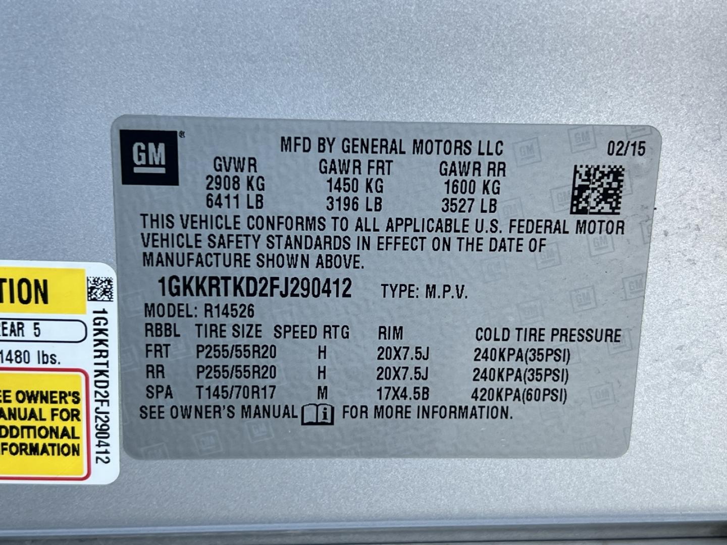 2015 SILVER /Black Leather GMC ACADIA DENALI (1GKKRTKD2FJ) with an 3.6L V6 engine, Automatic transmission, located at 506 S. Kingshighway, Cape Girardeau, MO, 63703, (573) 235-5000, 37.294991, -89.553635 - 2015 GMC Acadia Denali 101xxx Front Wheel Drive 3.6L V6 Automatic Leather 3rd Row Navigation Rear Entertainment Power/Heated/Cooled Seats Heated Steering Wheel Backup Camera Sunroof Bluetooth Remote Start Cruise Power Windows/Locks/Mirrors We have financing available and we accept t - Photo#48