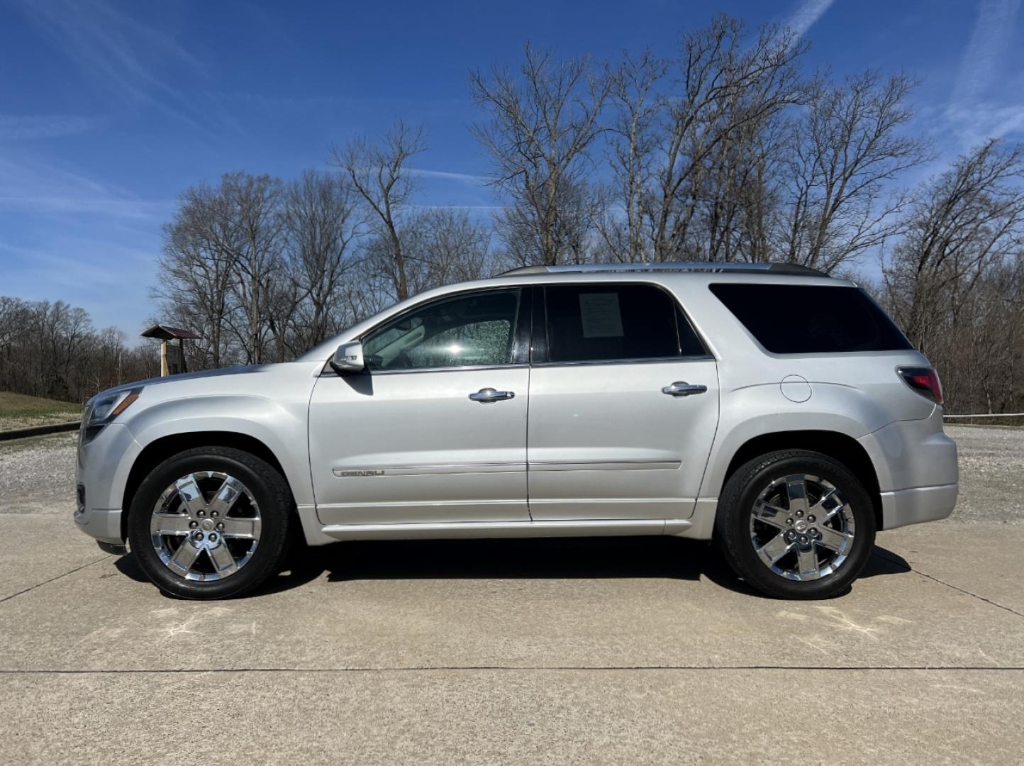 2015 SILVER /Black Leather GMC ACADIA DENALI (1GKKRTKD2FJ) with an 3.6L V6 engine, Automatic transmission, located at 506 S. Kingshighway, Cape Girardeau, MO, 63703, (573) 235-5000, 37.294991, -89.553635 - 2015 GMC Acadia Denali 101xxx Front Wheel Drive 3.6L V6 Automatic Leather 3rd Row Navigation Rear Entertainment Power/Heated/Cooled Seats Heated Steering Wheel Backup Camera Sunroof Bluetooth Remote Start Cruise Power Windows/Locks/Mirrors We have financing available and we accept t - Photo#10