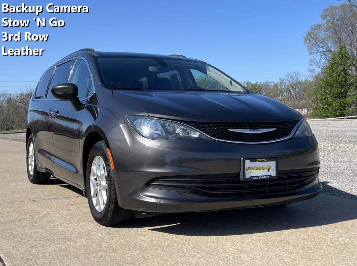 2020 GRAY /Black Leather CHRYSLER VOYAGER LXI (2C4RC1DG2LR) with an 3.6L V6 engine, Automatic transmission, located at 2990 Old Orchard Rd., Jackson, MO, 63755, 37.354214, -89.612106 - 2020 Chrysler Voyager LXI 110xxx miles Front Wheel Drive 3.6L V6 Automatic Leather 3rd Row Stow 'N Go Backup Camera Power Driver Seat Bluetooth Remote Start Cruise Power Windows/Locks/Mirrors We have financing available and we accept trades! Fill out a credit application on our website - Photo#0