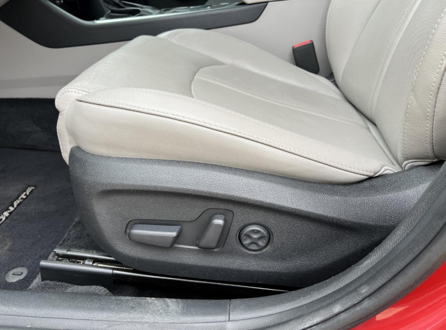 2019 RED /Gray Leather HYUNDAI SONATA LIMITED (5NPE34AF4KH) with an 2.4L 4 Cyl. engine, Automatic transmission, located at 2990 Old Orchard Rd., Jackson, MO, 63755, 37.354214, -89.612106 - 2019 Hyundai Sonata Limited 130xxx miles Front Wheel Drive 2.4L 4 Cyl. Automatic Leather Navigation Power/Heated/Cooled Seats Heated Steering Wheel Backup Camera Sunroof Bluetooth Cruise Power Windows/Locks/Mirrors We have financing available and we accept trades! Fill out a credit app - Photo#6