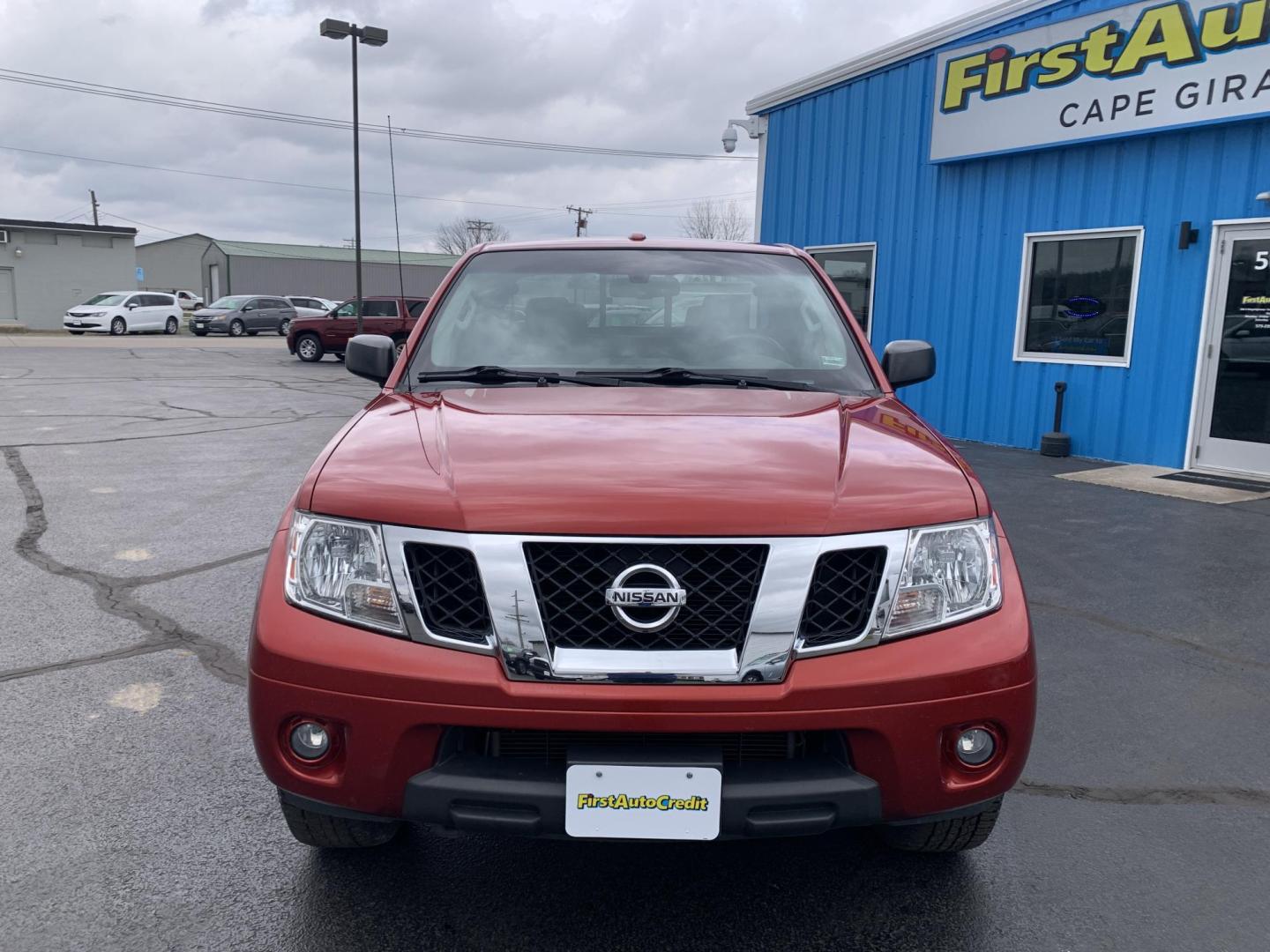 2016 MAROON /Black Cloth Nissan Frontier SV 4WD (1N6AD0CW1GN) with an 4.0L V6 engine, Automatic transmission, located at 506 S. Kingshighway, Cape Girardeau, MO, 63703, (573) 235-5000, 37.294991, -89.553635 - 2016 Nissan Frontier SV Only 93xxx miles 4x4 4.0L V6 Automatic Backup Camera Heated Seats Cruise Power Windows/Locks/Mirrors We have financing available and we accept trades! Fill out a credit application on our website or come by today! If you have any questions, give us a call at (573) - Photo#1