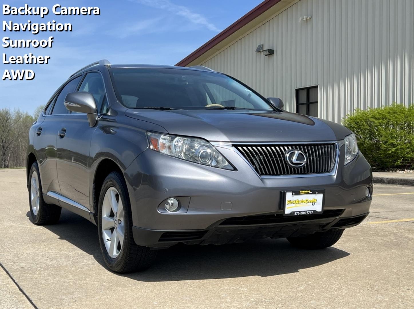 2012 GREY /Black Leather LEXUS RX 350 (2T2BK1BAXCC) with an 3.5L V6 engine, Automatic transmission, located at 506 S. Kingshighway, Cape Girardeau, MO, 63703, (573) 235-5000, 37.294991, -89.553635 - 2012 Lexus RX 350 124xxx miles All Wheel Drive 3.5L V6 Automatic Leather Navigation Power Seats Backup Camera Sunroof Cruise Power Windows/Locks/Mirrors We have financing available and we accept trades! Fill out a credit application on our website or come by today! If you have any quest - Photo#0