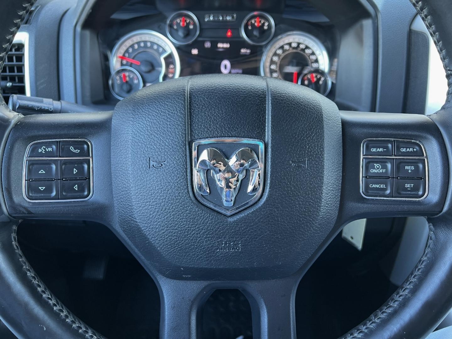 2016 SILVER /Gray Cloth RAM 1500 SLT (1C6RR7TT7GS) with an 5.7L engine, Automatic transmission, located at 2990 Old Orchard Rd., Jackson, MO, 63755, 37.354214, -89.612106 - Photo#22