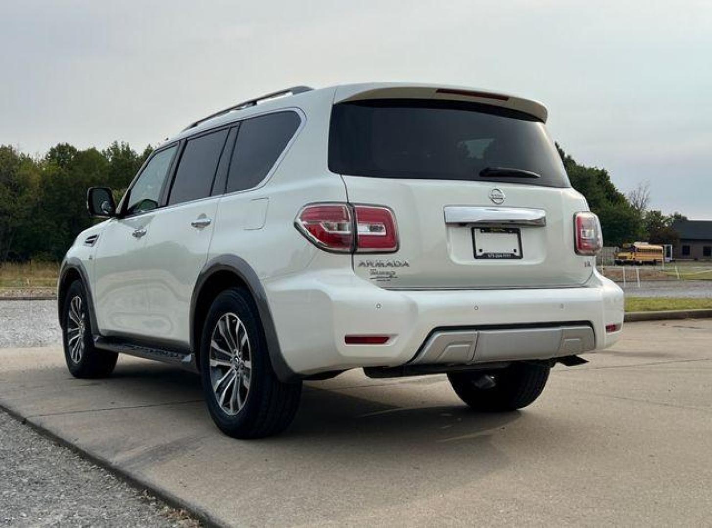 2018 WHITE /Black NISSAN ARMADA SL (JN8AY2NC2JX) with an 5.6L engine, Automatic transmission, located at 2990 Old Orchard Rd., Jackson, MO, 63755, 37.354214, -89.612106 - Photo#13
