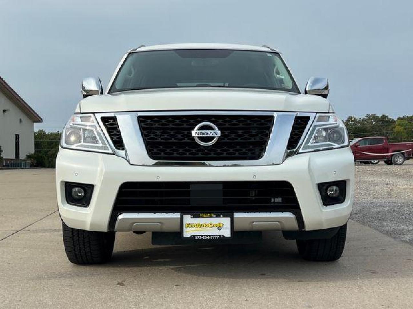 2018 WHITE /Black NISSAN ARMADA SL (JN8AY2NC2JX) with an 5.6L engine, Automatic transmission, located at 2990 Old Orchard Rd., Jackson, MO, 63755, 37.354214, -89.612106 - Photo#15