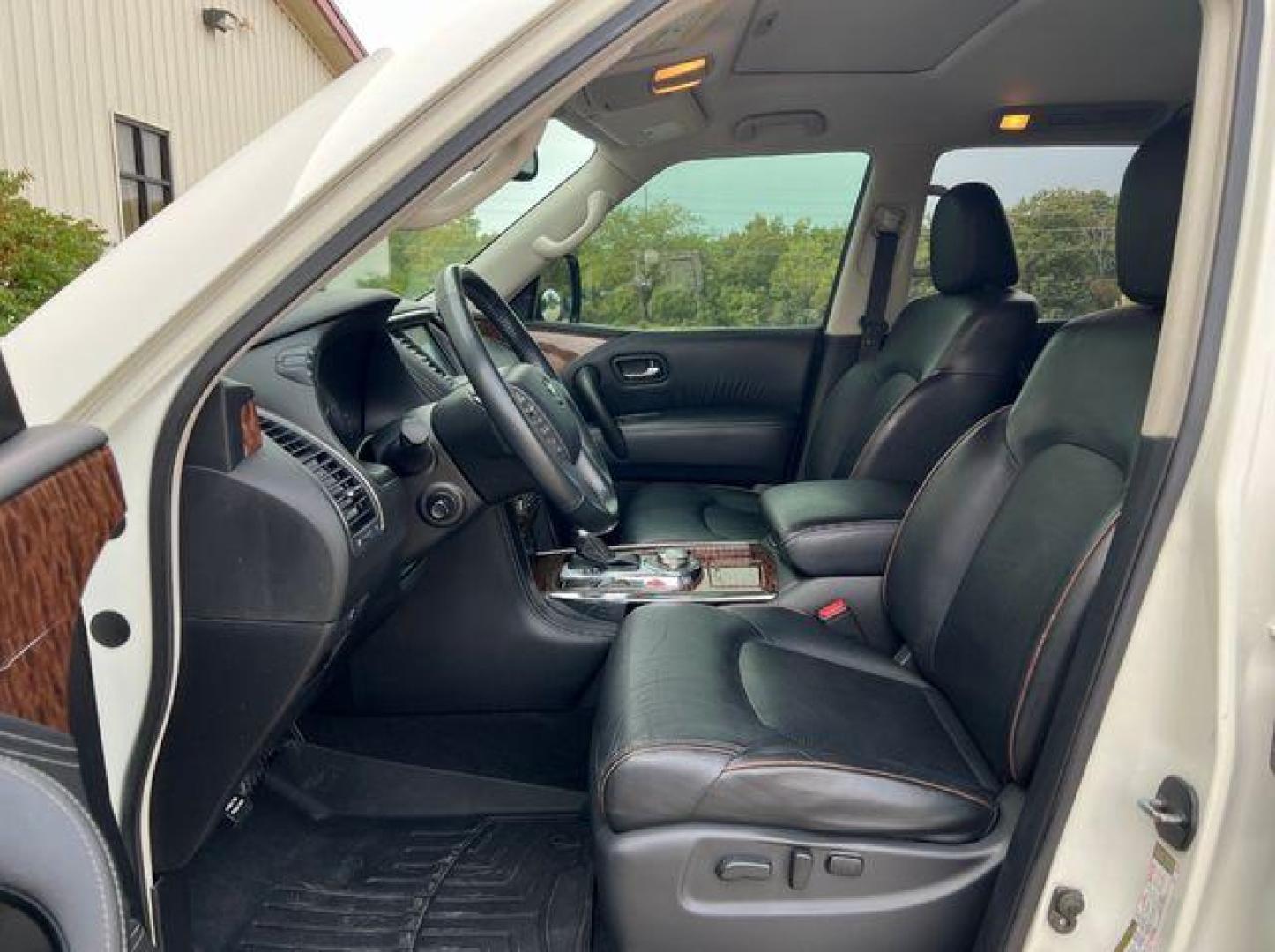 2018 WHITE /Black NISSAN ARMADA SL (JN8AY2NC2JX) with an 5.6L engine, Automatic transmission, located at 2990 Old Orchard Rd., Jackson, MO, 63755, 37.354214, -89.612106 - Photo#17