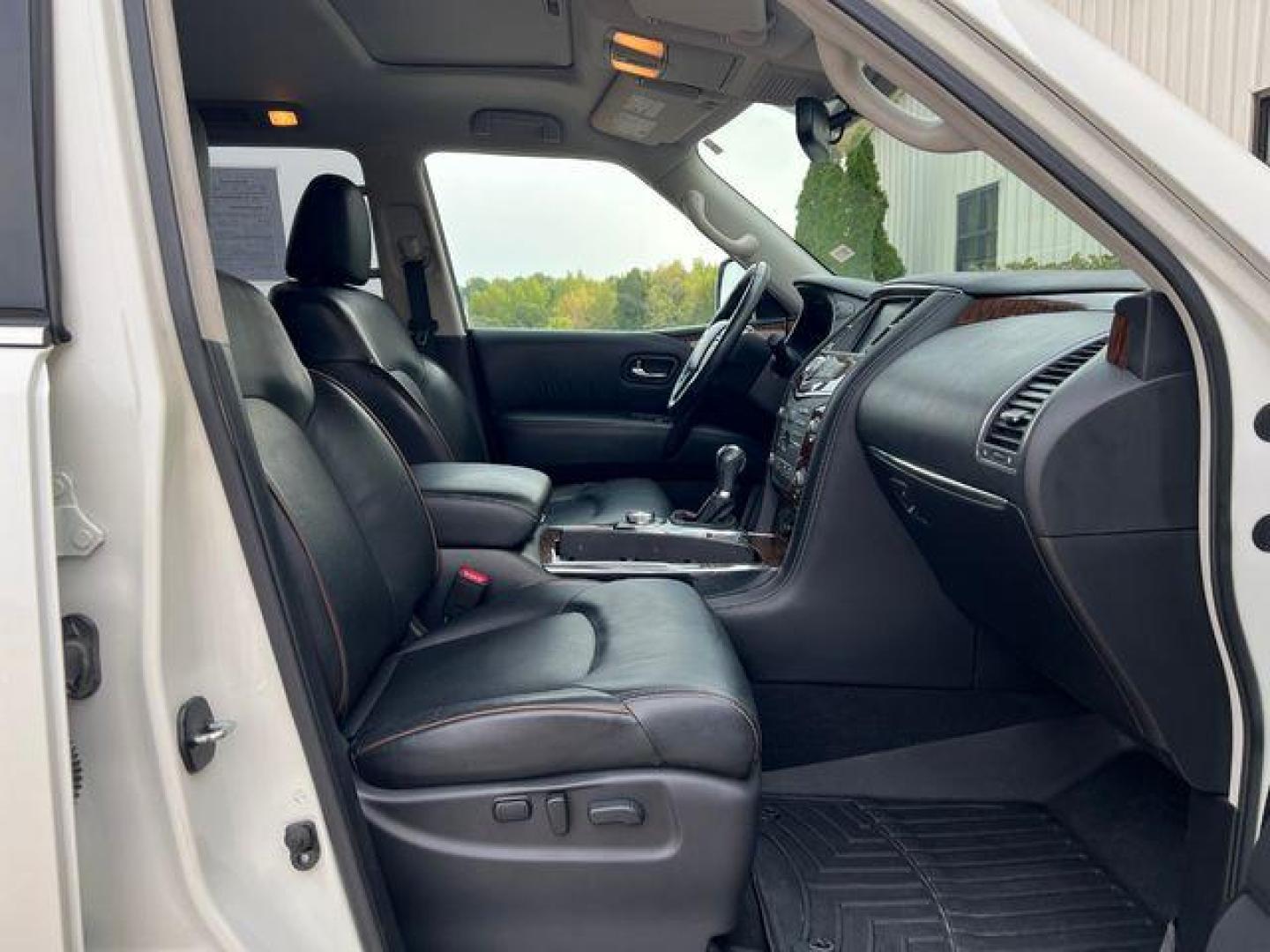 2018 WHITE /Black NISSAN ARMADA SL (JN8AY2NC2JX) with an 5.6L engine, Automatic transmission, located at 2990 Old Orchard Rd., Jackson, MO, 63755, 37.354214, -89.612106 - Photo#19